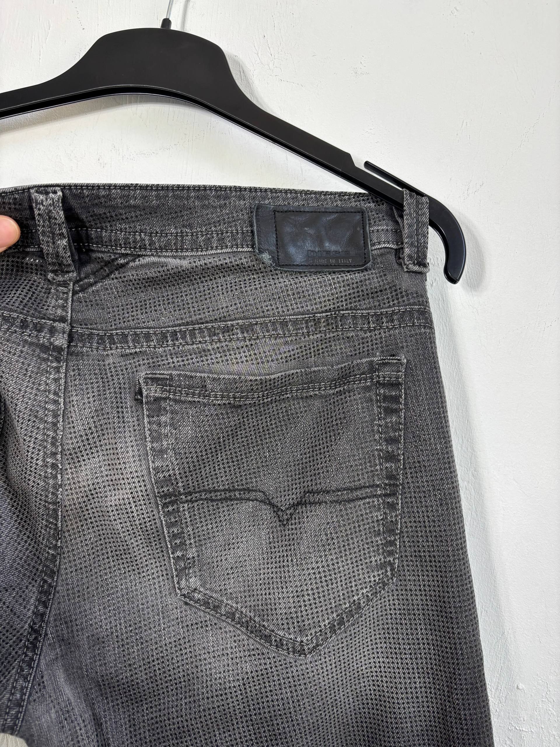 Diesel Diesel Thavar Slim-Skinny Glitter Denim Jeans W32 L32 Mens Size US 32 / EU 48 - 7 Thumbnail