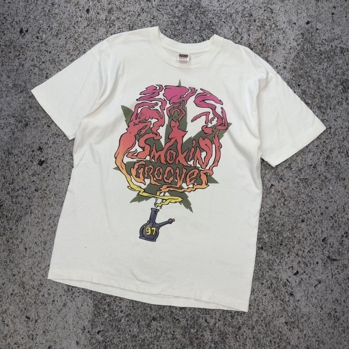 Band Tees Vintage 90s Smokin Grooves Festival Tee Rap Concert Tour Size US XL / EU 56 / 4 - 6 Thumbnail
