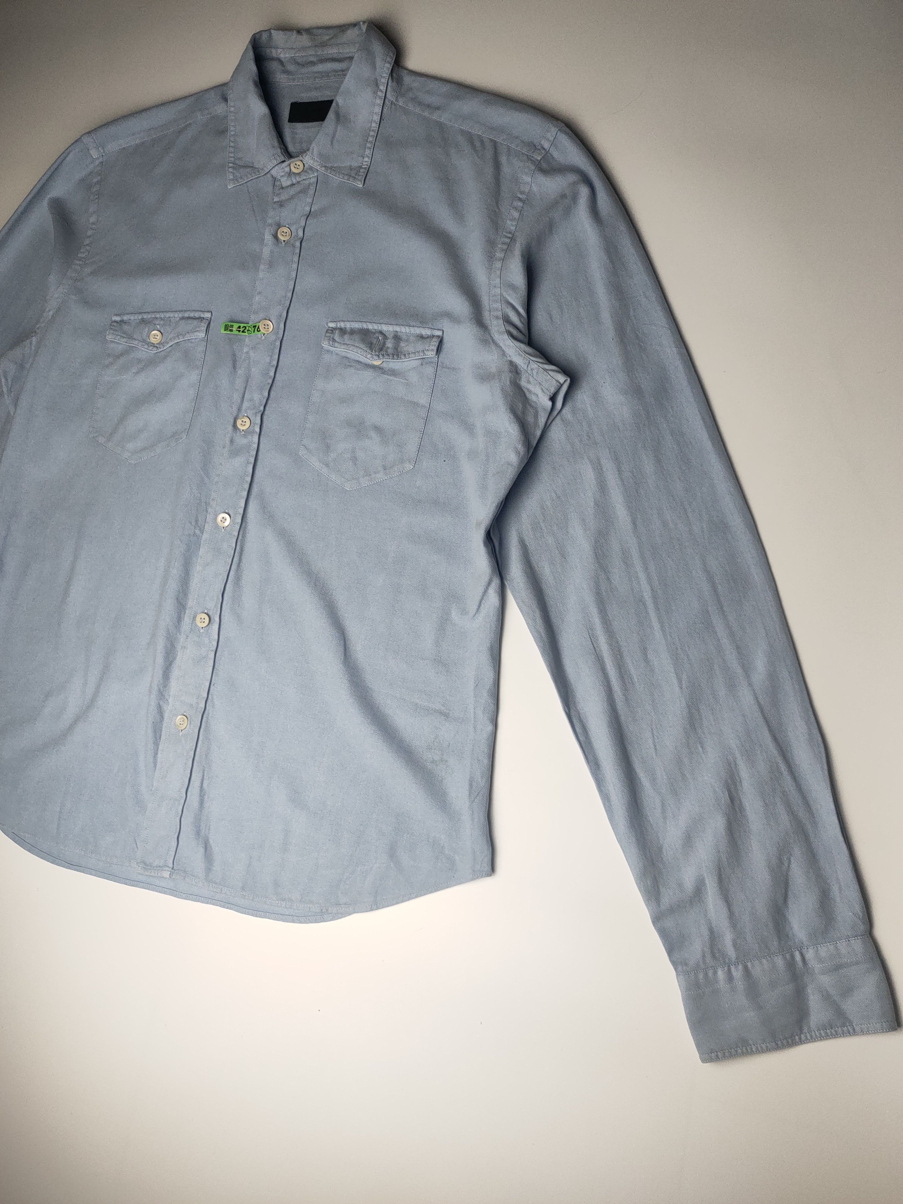 Prada Prada Western-Style shirt Size US XXS / EU 40 - 4 Thumbnail