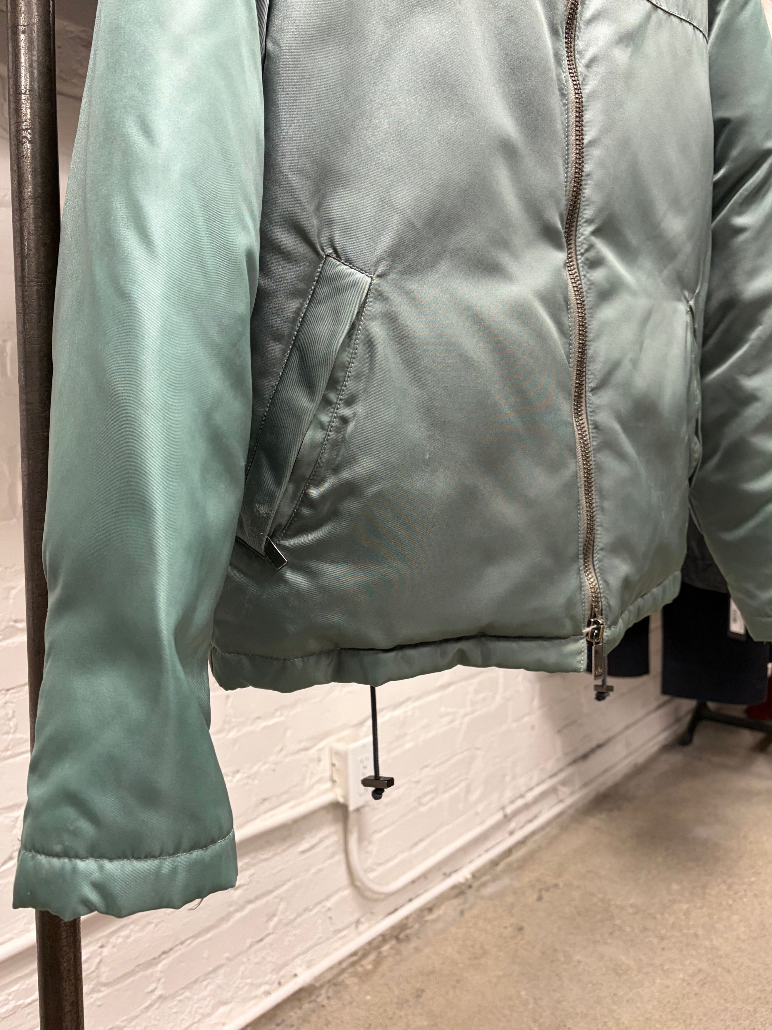 Gucci AW1997 Gucci by Tom Ford ‘Flat Padded’ Teal Blue Puffer Jacket Size US M / EU 48-50 / 2 - 2 Thumbnail