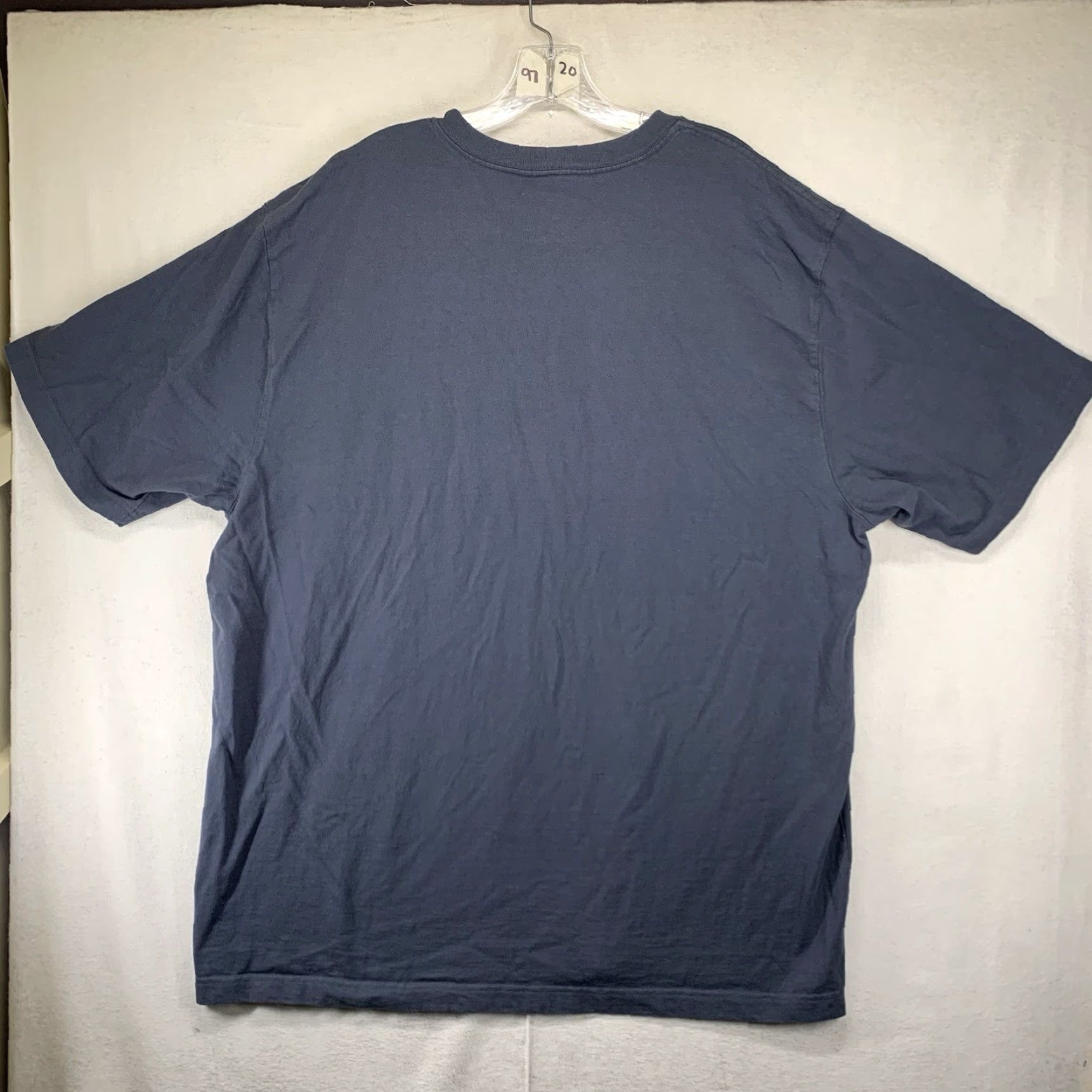 Carhartt Carhartt T-Shirt Mens Blue Stone XL Short Sleeve Crew Neck All Cotton Regular Fit Logo Pockets Solid 100% Cotton Outdoor Grunge Classic 2020s Mens Size US XL / EU 56 / 4 - 2 Thumbnail