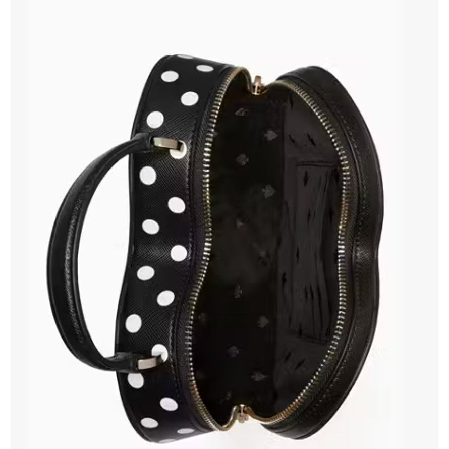 Kate Spade Kate Spade Love Shack Heart Purse Crossbody Bag Black Size ONE SIZE - 6 Thumbnail