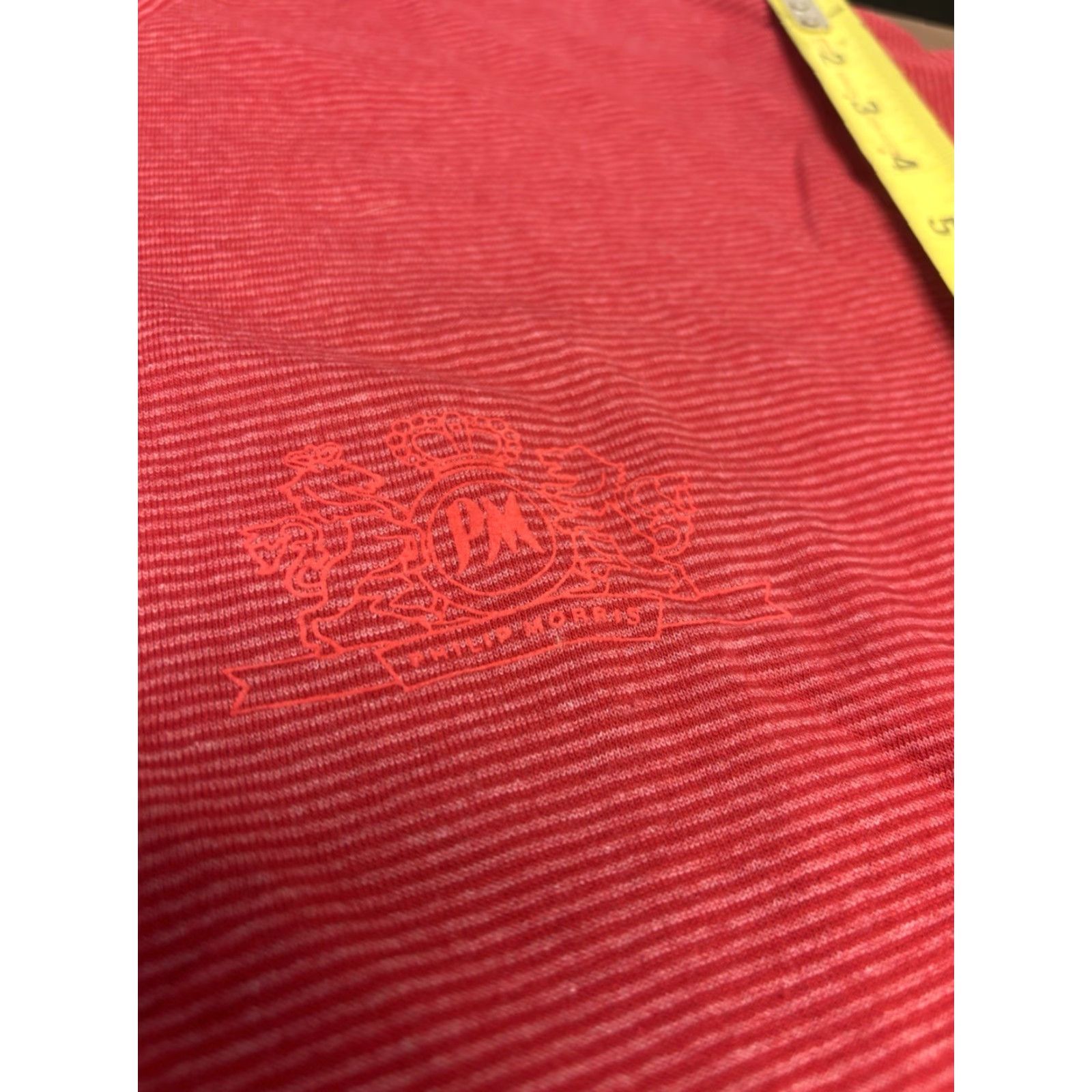 Lands' End VINTAGE Lands' End T-Shirt Shirt Men L Red USA Stripe Short Sleeve Stitch - 1 Stitch R3 Size US L / EU 52-54 / 3 - 5 Thumbnail