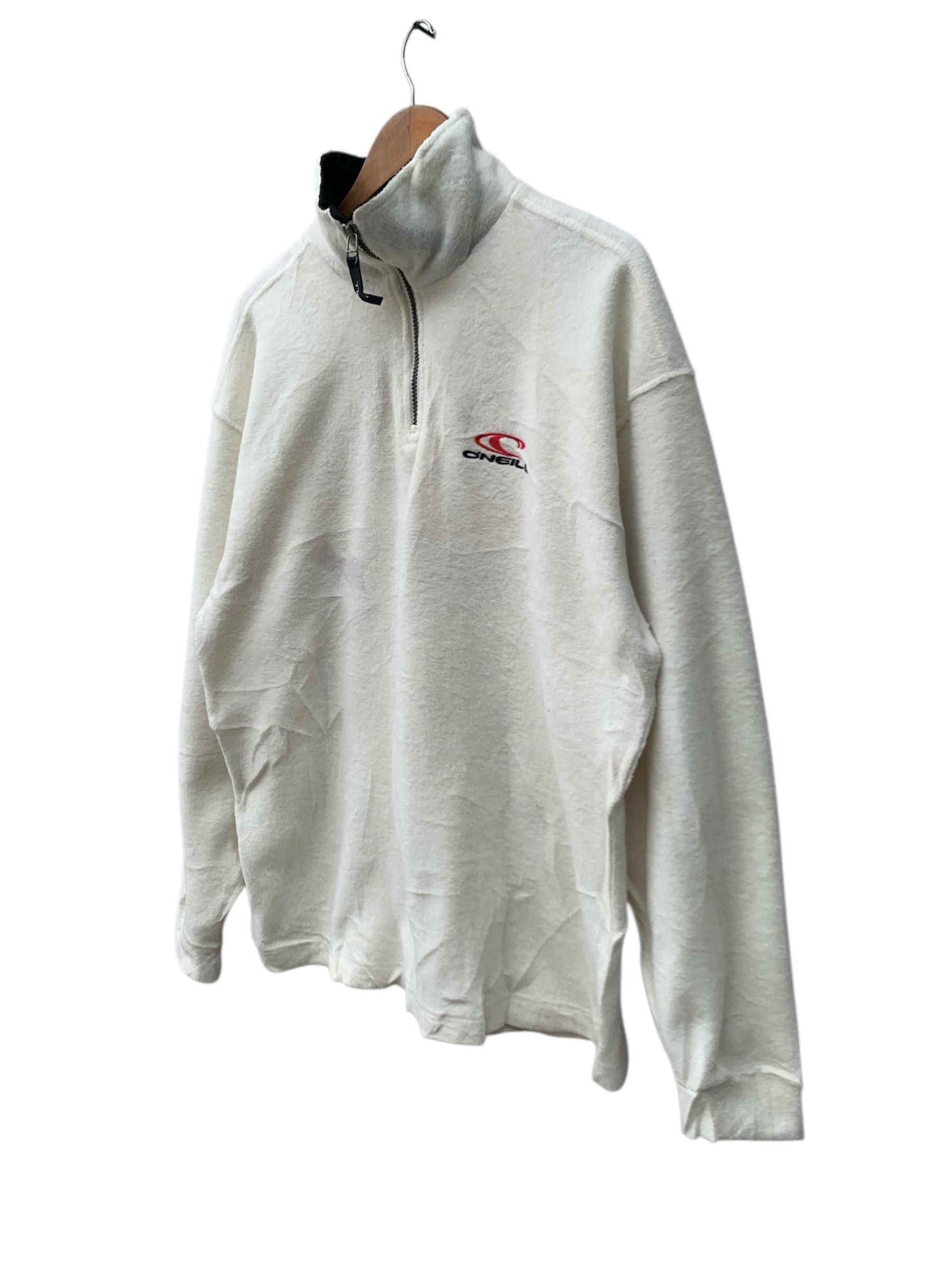 O'Neill Vintage O'neill Fleece Half Zipper Jacket Size US L / EU 52-54 / 3 - 3 Thumbnail