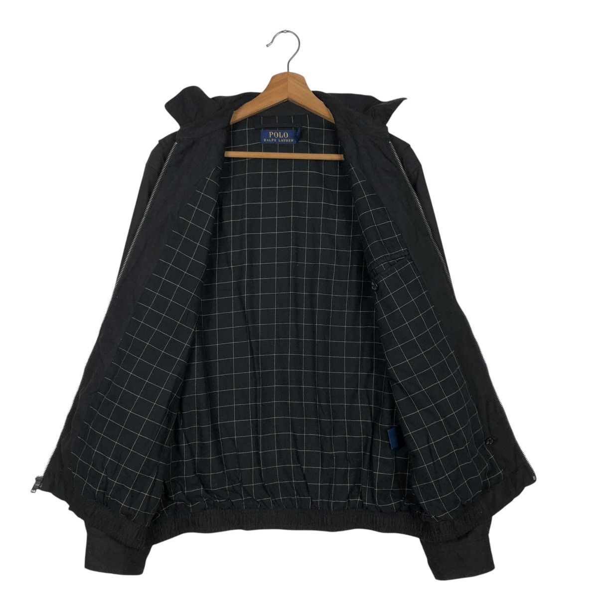 Polo Ralph Lauren 🔥RICH BLACK VINTAGE BOMBER JACKET POLO RALPH LAUREN BLANKET Size US S / EU 44-46 / 1 - 15 Thumbnail