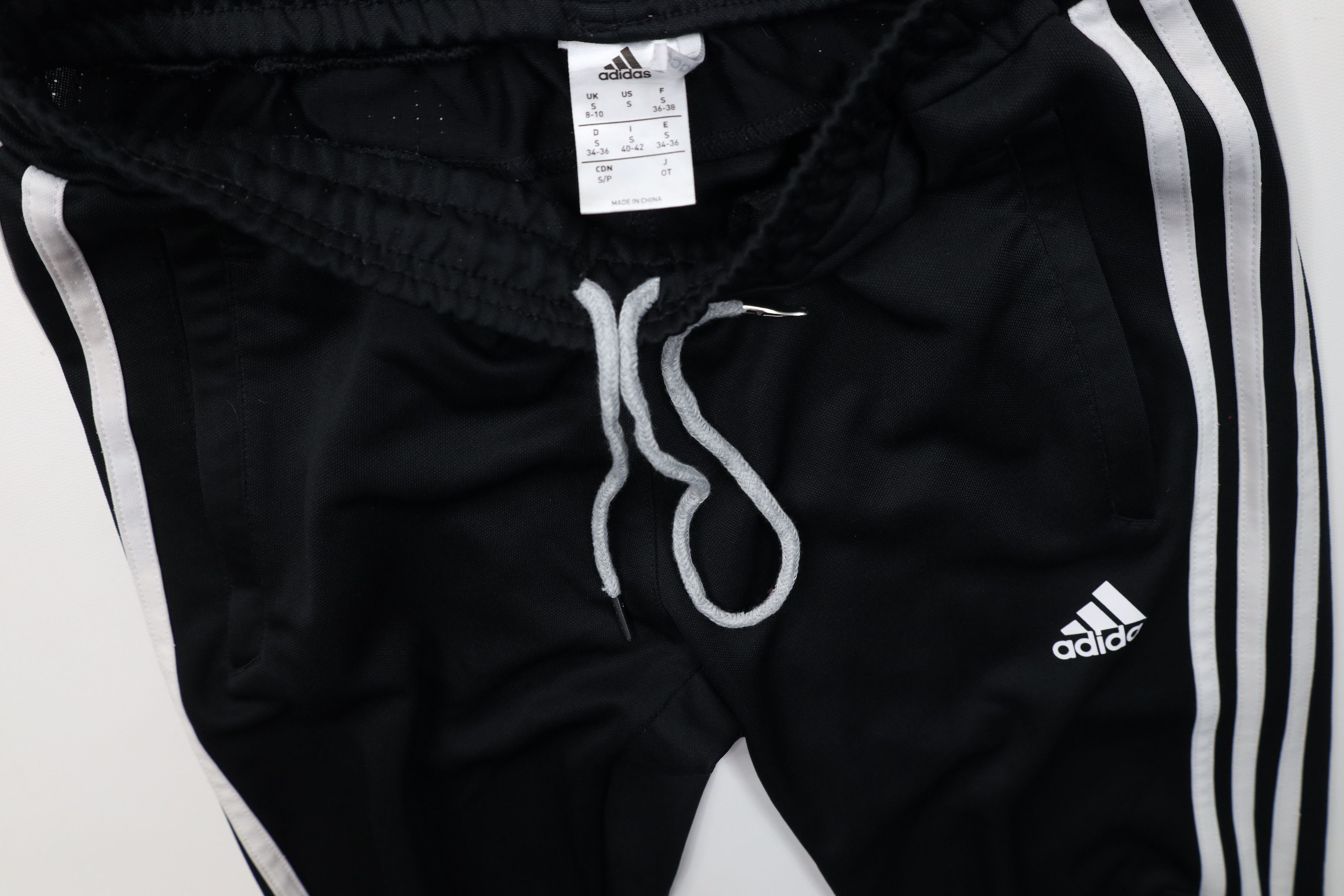 Adidas Vintage Y2K Adidas Striped Tapered Warm Up Soccer Pants Size 26" / US 2 / IT 38 - 8 Thumbnail