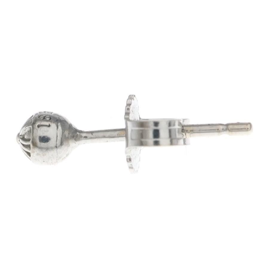 Chrome Hearts chrome hearts 18K White Stud Cross Ball earring Size ONE SIZE - 4 Thumbnail