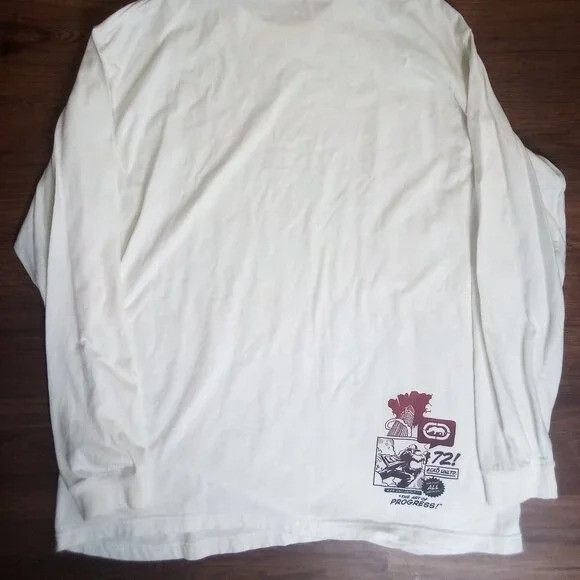Ecko Unltd. Vintage Ecko Unlimited Art Of Progress Long Sleeve T-Shirt Size US XXL / EU 58 / 5 - 9 Thumbnail
