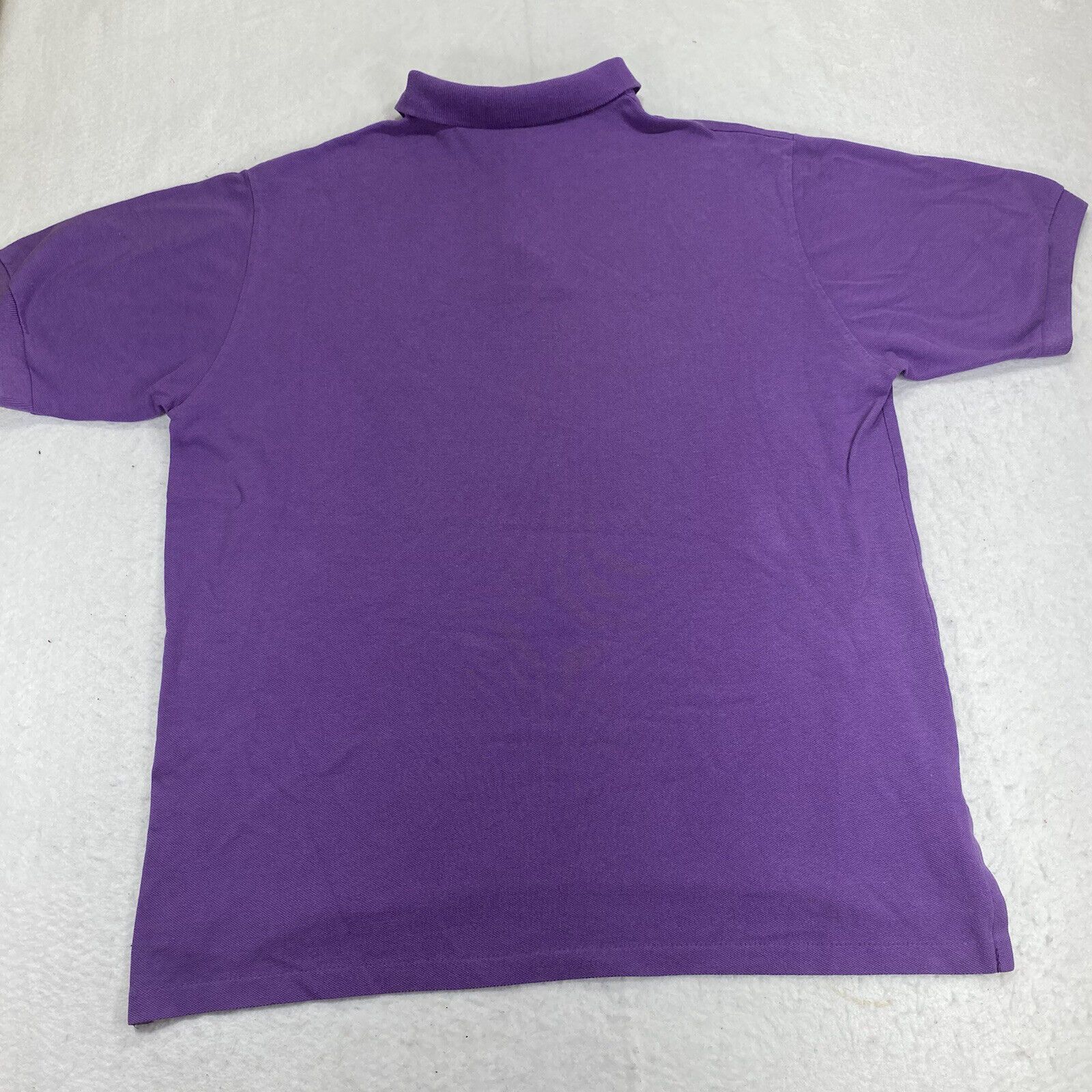 Cotton Club Vintage Planet Hollywood XL Purple Polo Restaurant Shirt USA Size US XL / EU 56 / 4 - 10 Thumbnail