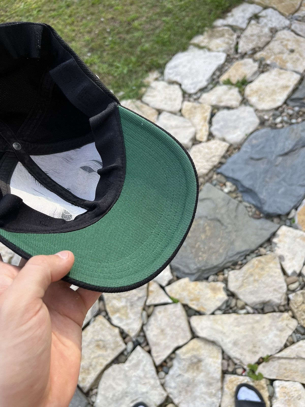 Lacoste × Vintage Lacoste vintage 90s flex fit band basic cap hat logo Size 32 - 8 Thumbnail