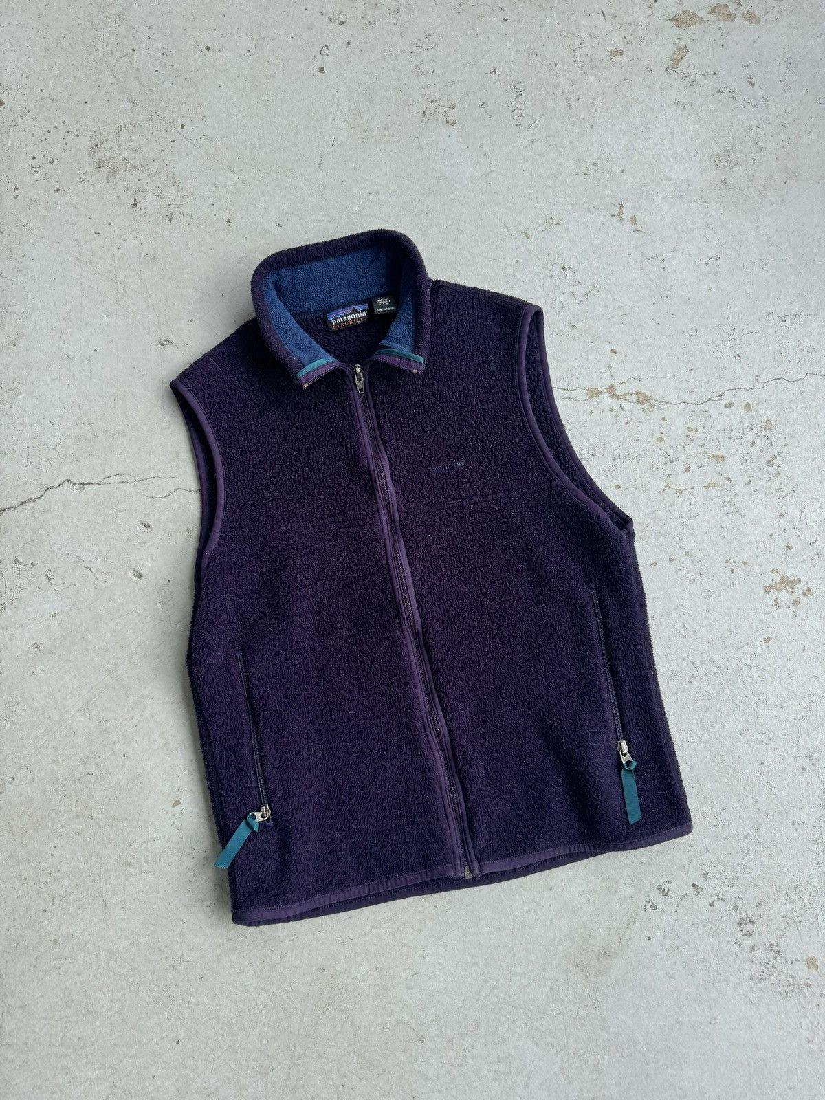 Patagonia 90s Patagonia Made in U.S.A Purple Vest Size US S / EU 44-46 / 1 - 2 Thumbnail