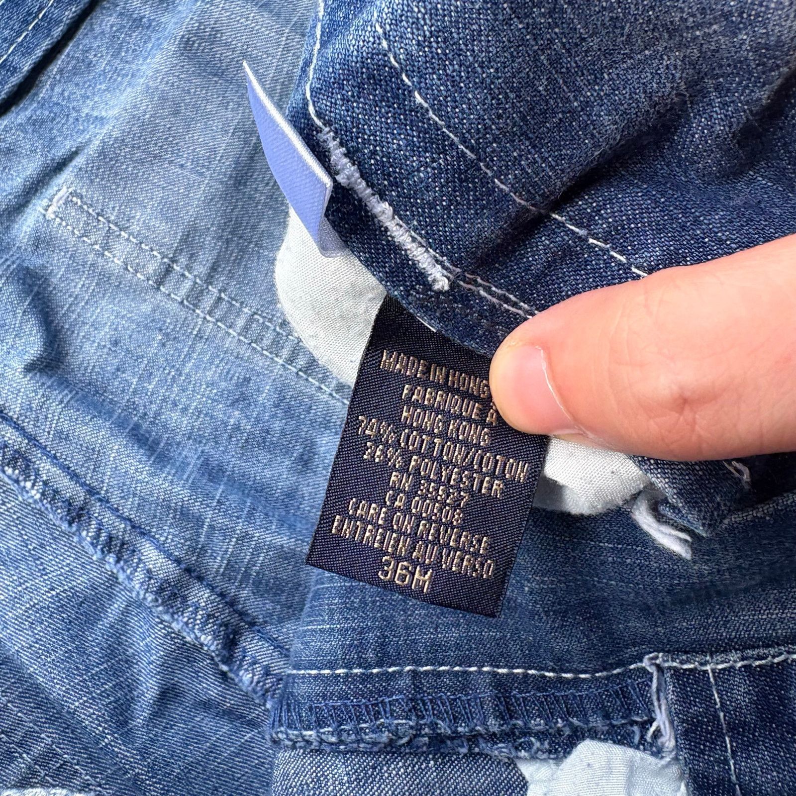 Marithe + Francois Girbaud Crazy Baggy Girbaud Shuttle Jeans Size US 36 / EU 52 - 5 Thumbnail