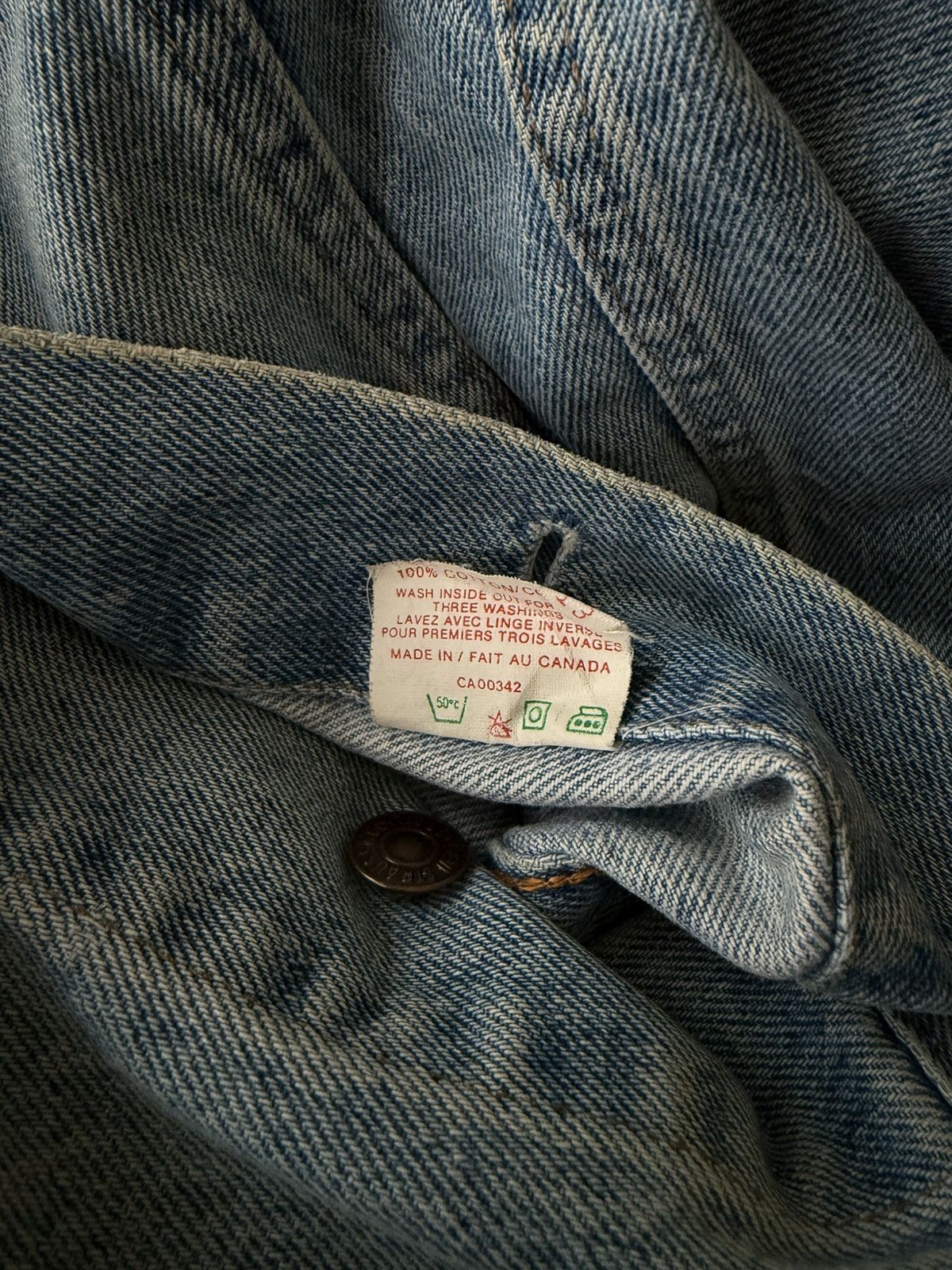 Levi's ‘80s Levi's Light Blue Denim Jacket Size US L / EU 52-54 / 3 - 12 Thumbnail