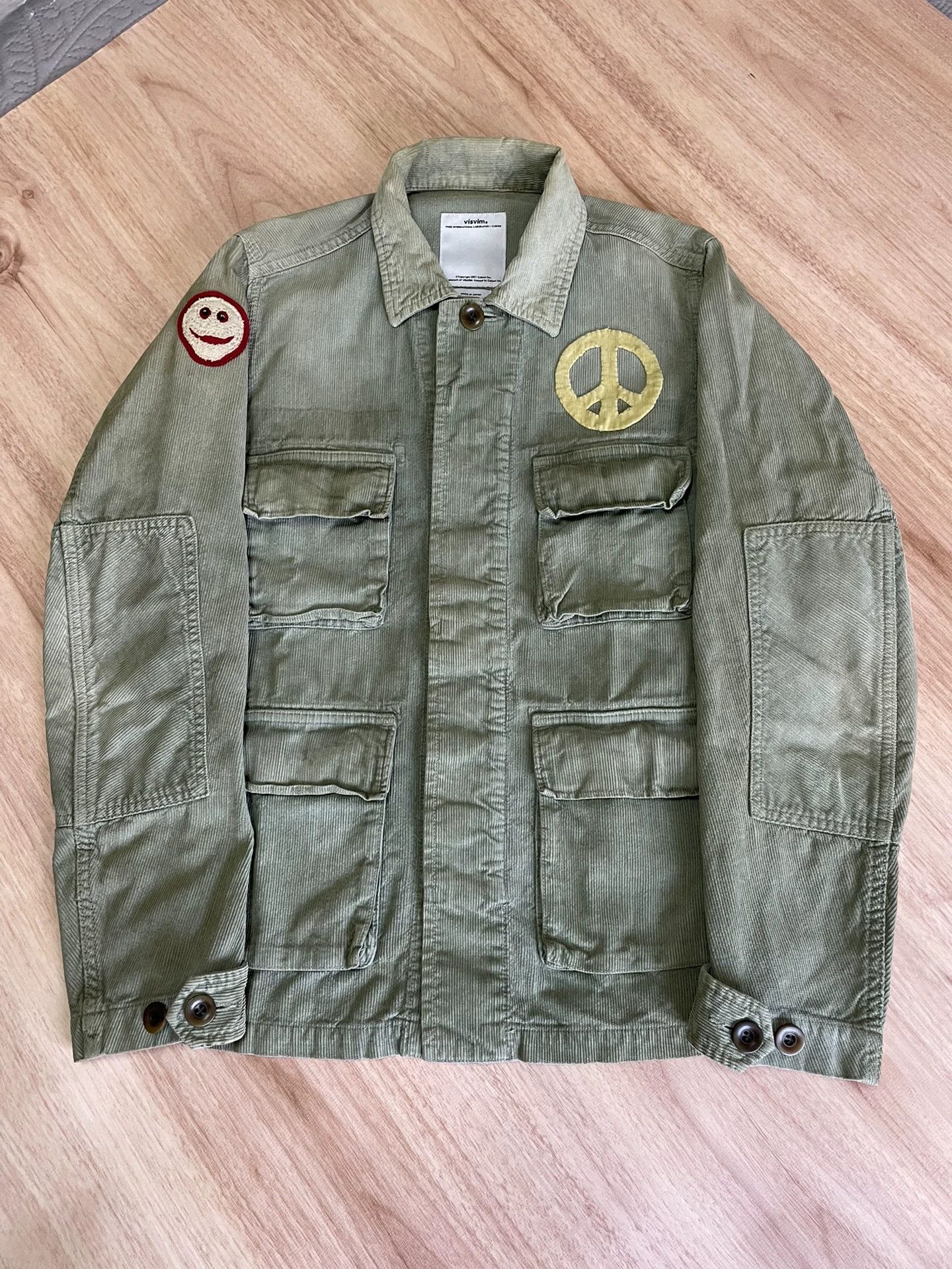 Visvim VISVIM KILGORE JKT KAPALA SLUB Cord SmileyAnti-War Size US S / EU 44-46 / 1 - 1 Thumbnail