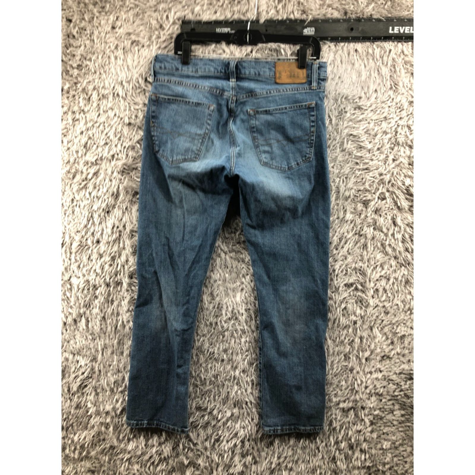 Ralph Lauren Ralph Lauren Jeans Mens Straight 32x32 Mid Rise Medium Wash Blue Size US XS / EU 42 / 0 - 5 Thumbnail