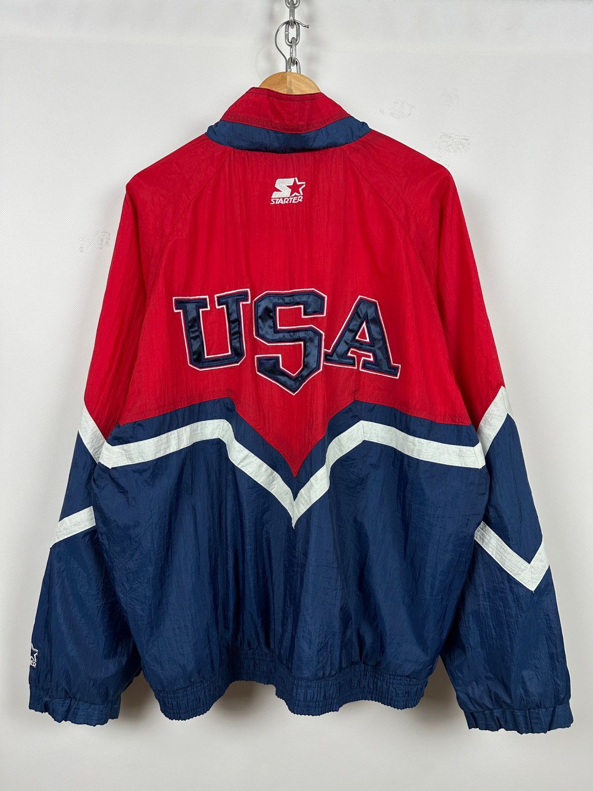 Starter 1996 Vintage Starter Atlanta Olympic Games Jacket Size US XL / EU 56 / 4 - 2 Thumbnail