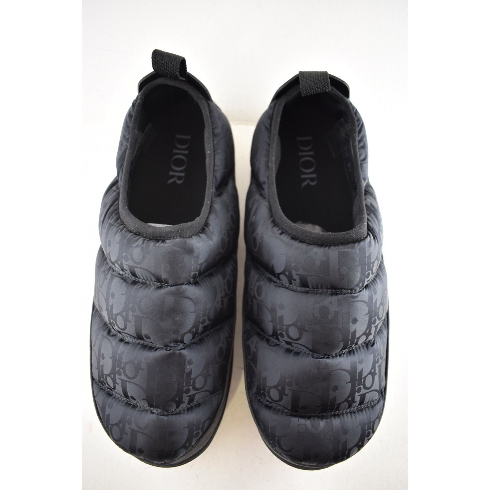 Dior Dior Mens Snow Slipper Navy Blue Oblique Black Flat 44 11 Size US 11 / EU 44 - 11 Thumbnail