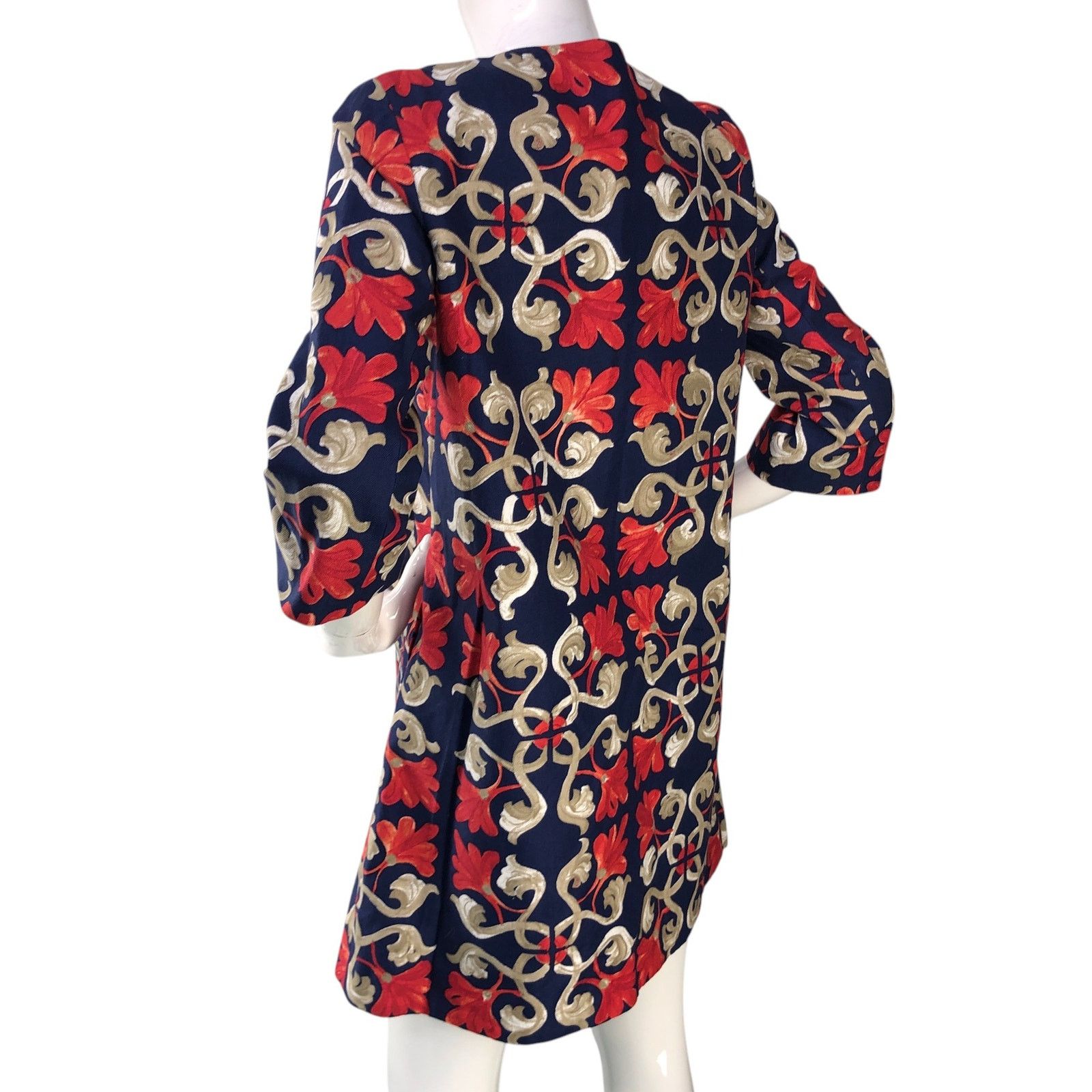 J.McLaughlin J McLaughlin Size XS Jacket Sussex Midi Coat Floral POCKETS Size XS / US 0-2 / IT 36-38 - 7 Thumbnail