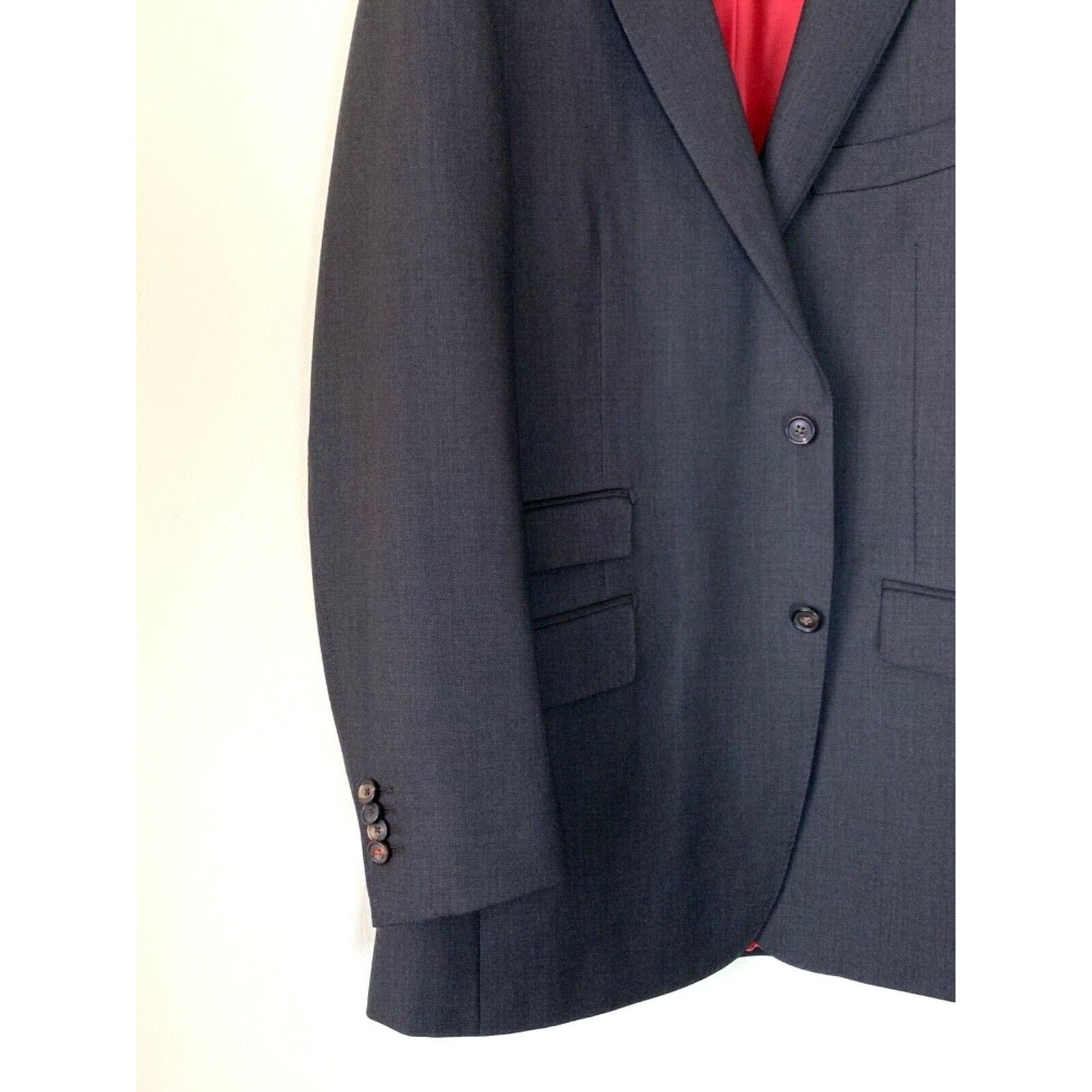Suitsupply Men's SUITSUPPLY Sport Check Blazer Coat Jacket UK 42 EU 52 Size 52R - 8 Thumbnail