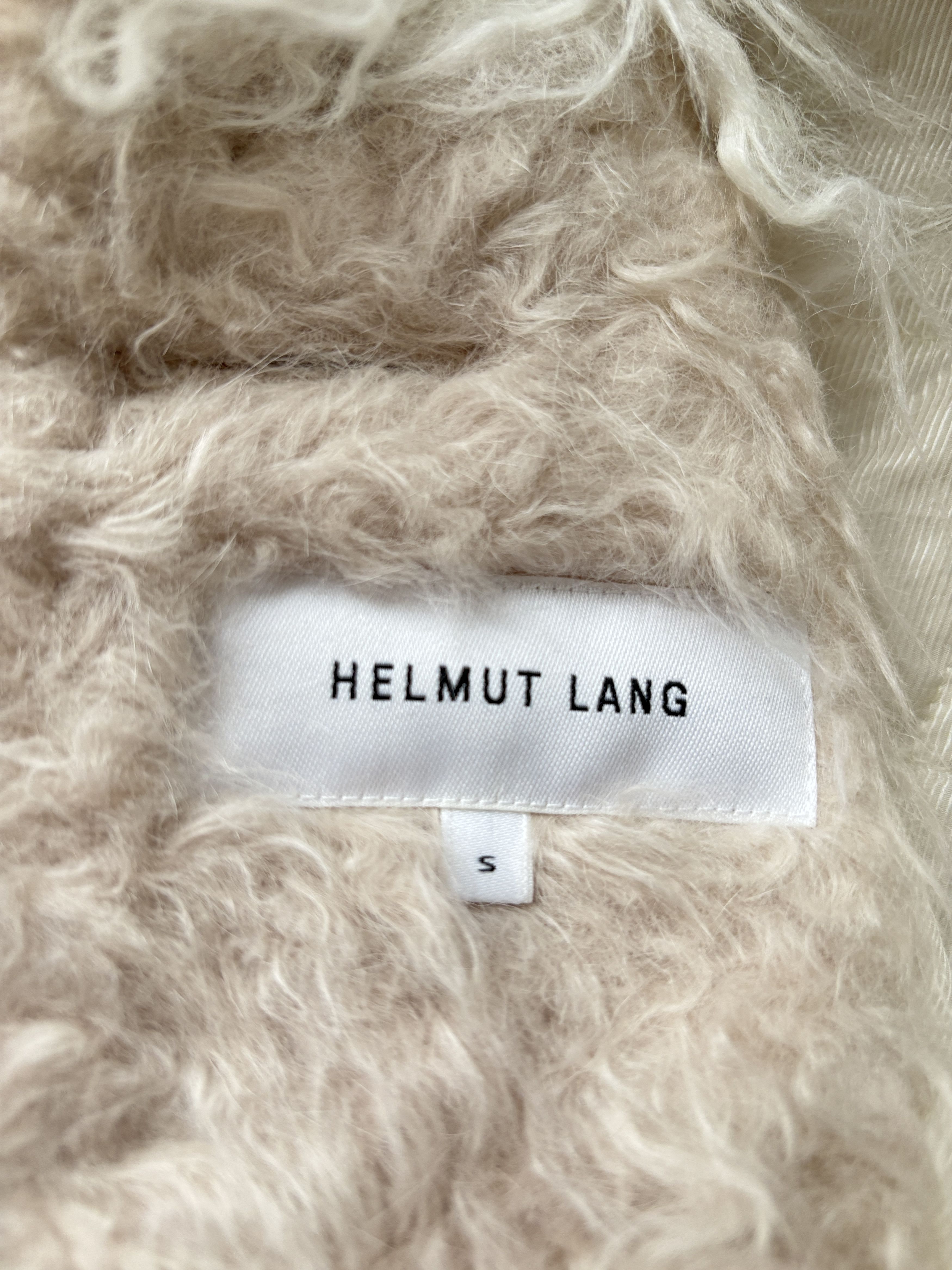Helmut Lang ⚡️QUICK SALE⚡️Helmut Lang Plaid Shearling Faux Fur Jacket Size S / US 4 / IT 40 - 3 Thumbnail