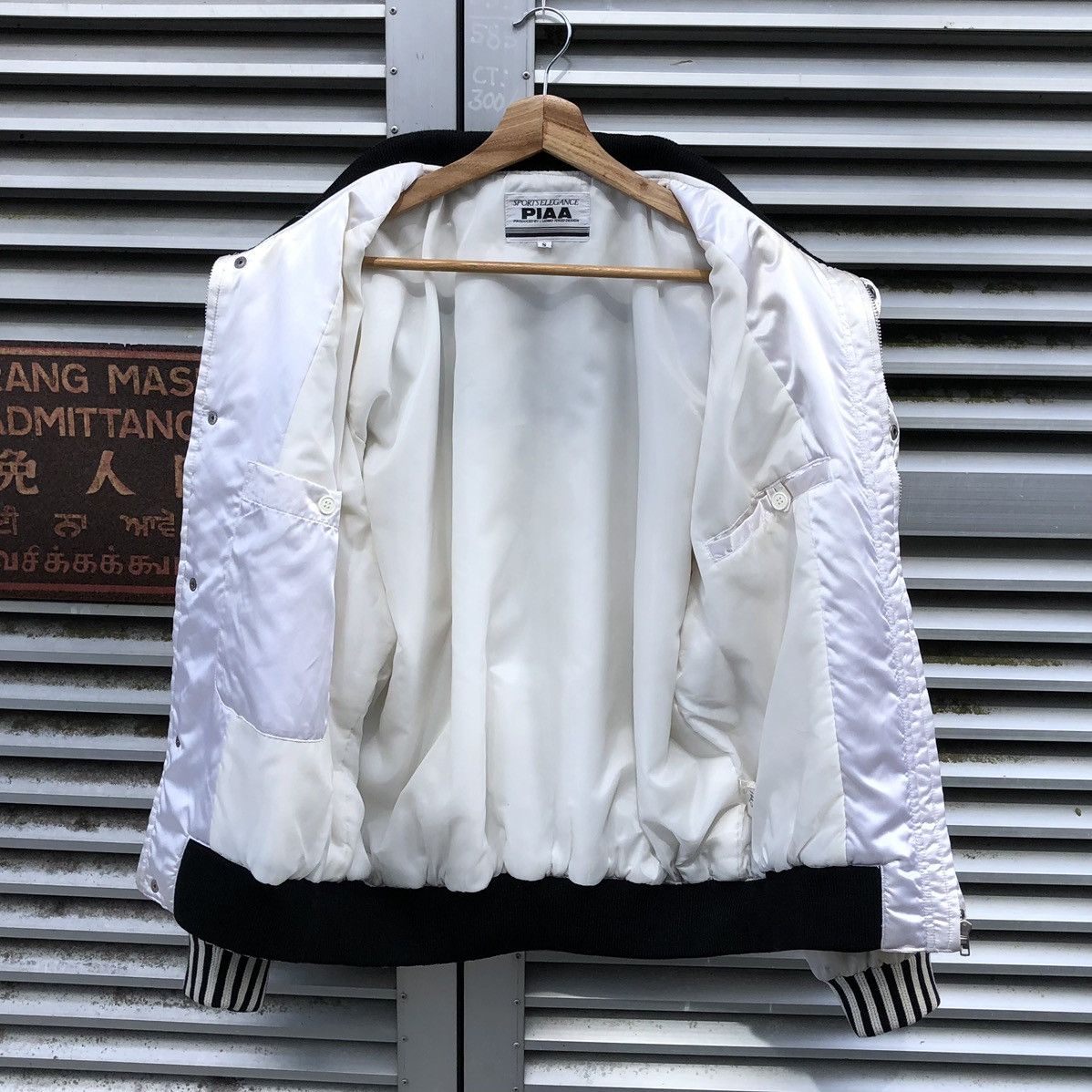 Sports Specialties VTG PIAA Motor Sports Racing Bomber Jacket by L’uomo Terzo Size US M / EU 48-50 / 2 - 11 Thumbnail