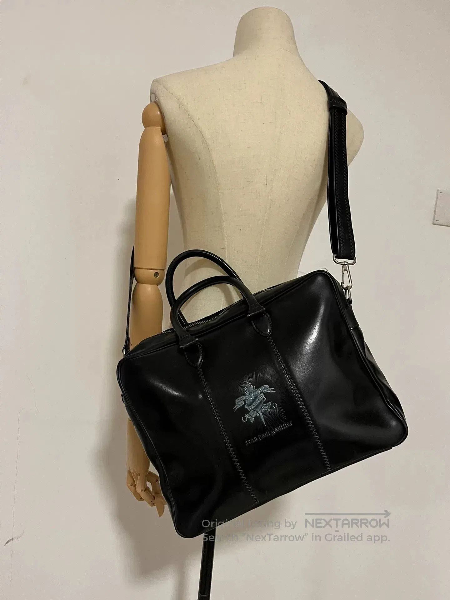 Jean Paul Gaultier Jean Paul Gaultier Envelope Crossbody Handbag. Size ONE SIZE - 3 Thumbnail