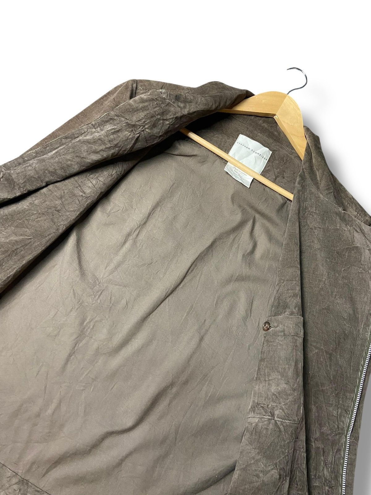 Stephan Schneider Stephan Schneider Hidden Zip Corduroy Jacket (149) Size US XXS / EU 40 - 6 Thumbnail