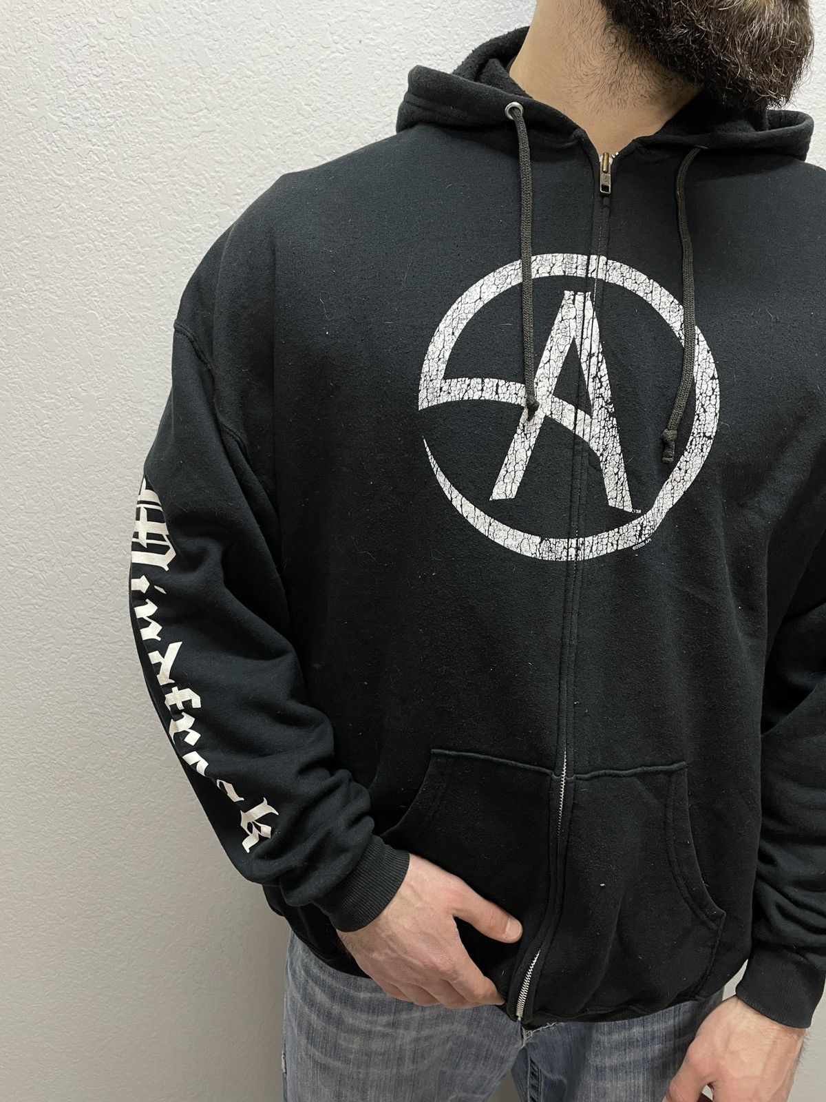 Band Tees × Vintage Vintage Y2K Criss Angel Mind Freack 2005 Zip Hoodie Size US XL / EU 56 / 4 - 11 Thumbnail