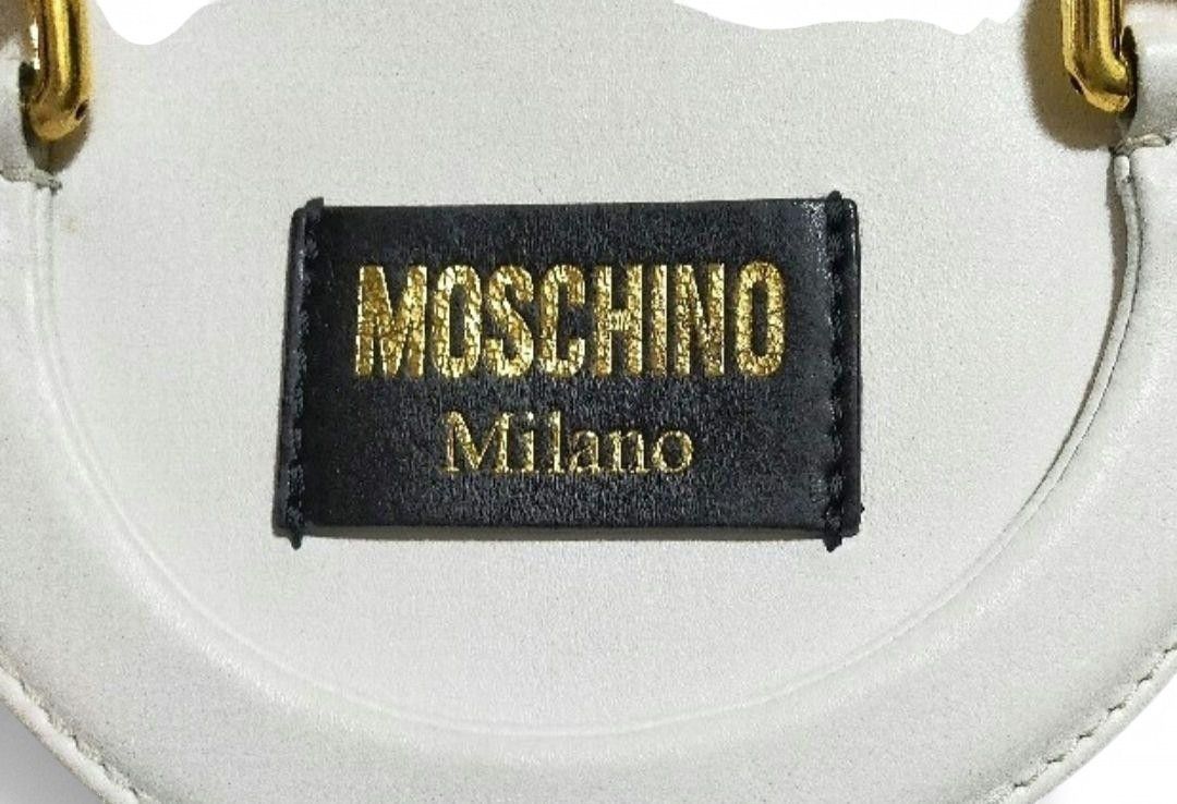 Moschino Moschino - T-Shirt Motif Leather Handbag Archive Ultra Rare Size ONE SIZE - 2 Thumbnail