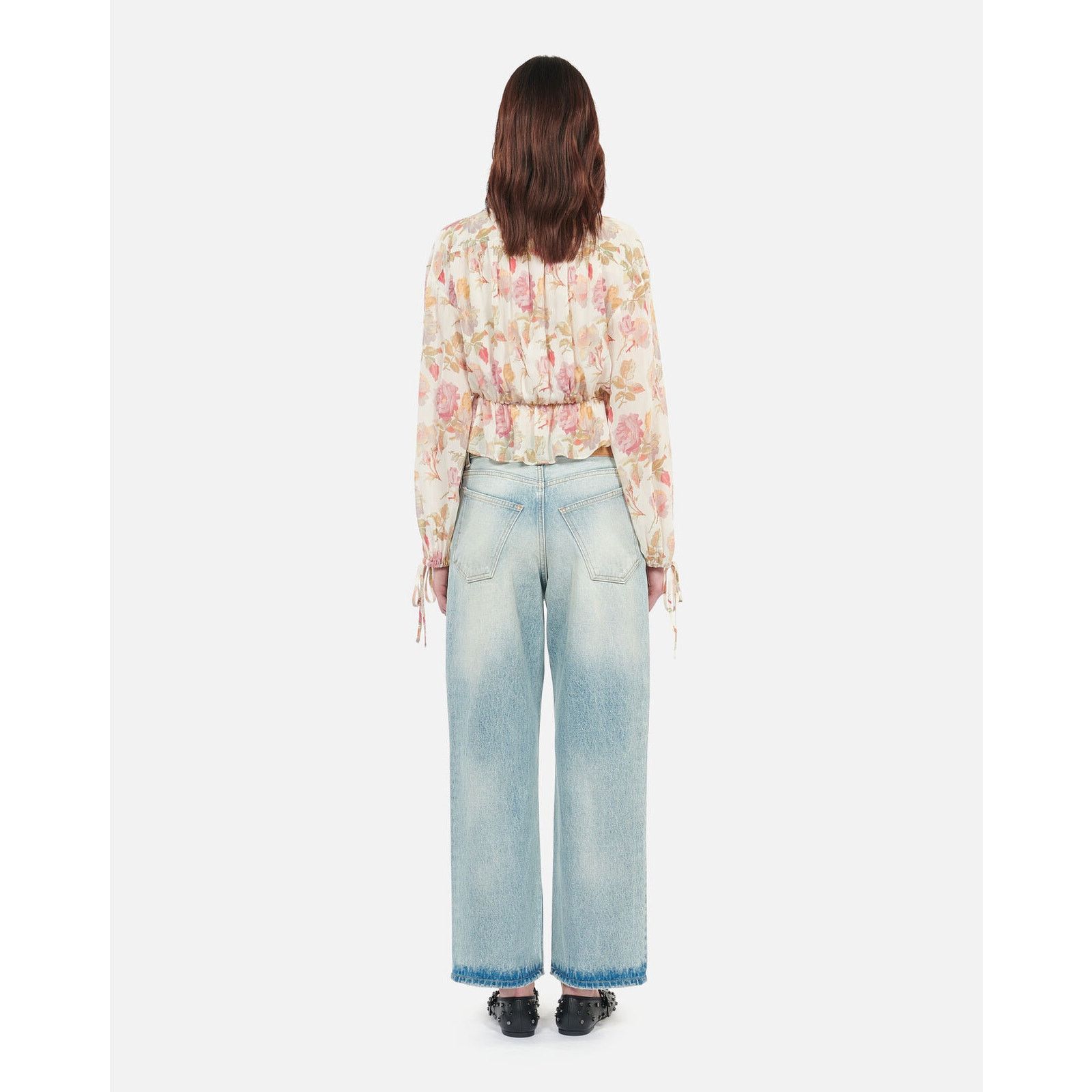 The Kooples $395 New The Kooples English Roses Silk Top - Small (1) Size S / US 4 / IT 40 - 4 Thumbnail