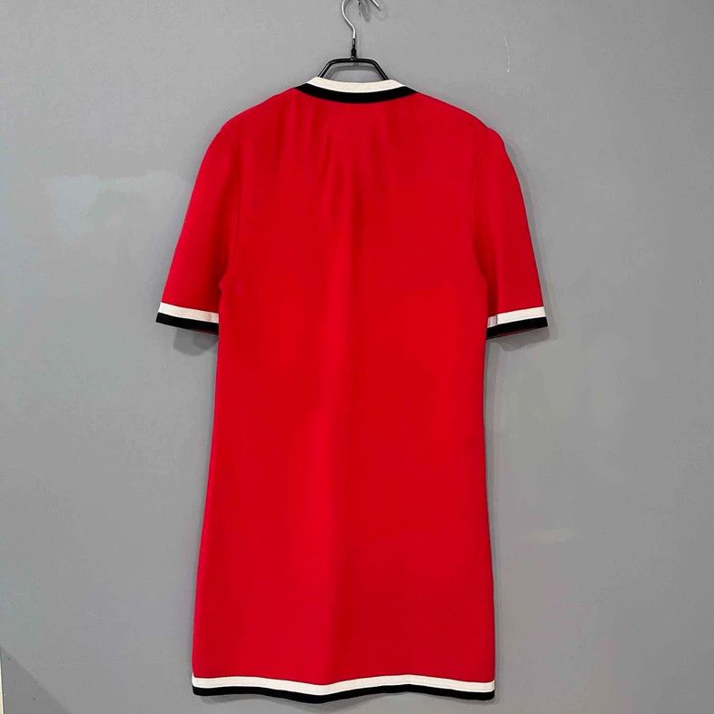 Gucci Gucci Double G button logo dress 2506-Nextarrow Size L / US 10 / IT 46 - 3 Thumbnail