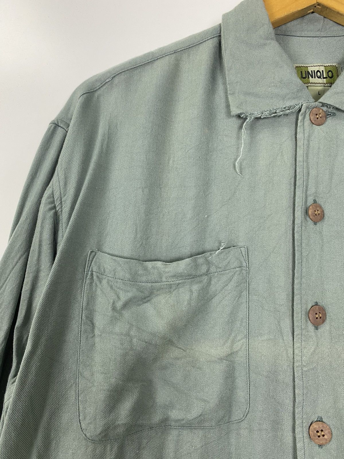 Uniqlo × Vintage Vintage Uniqlo Button Up Size US L / EU 52-54 / 3 - 8 Thumbnail