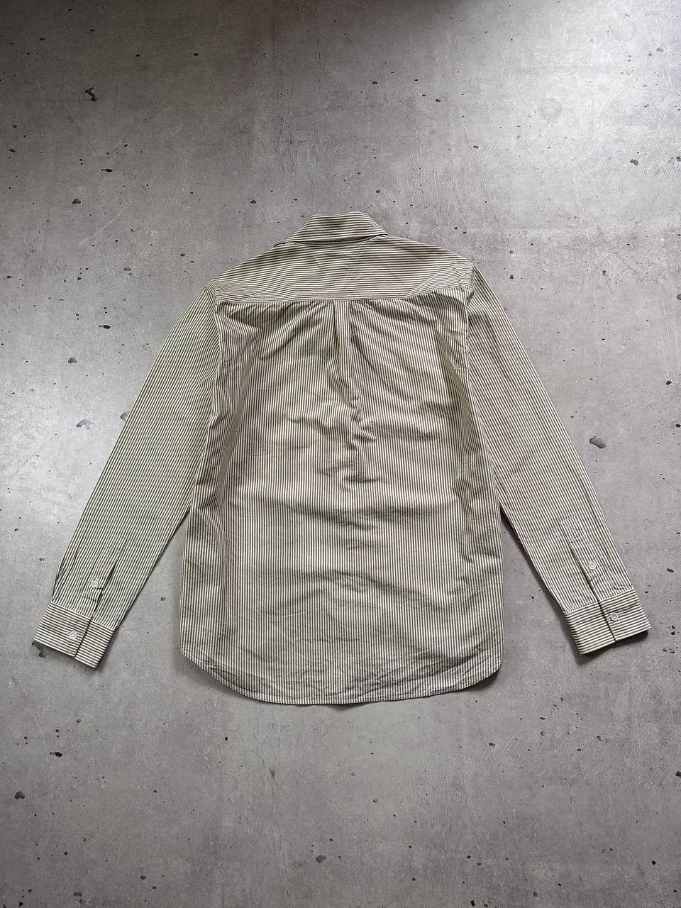 Bottega Veneta Striped Shirt Pearl Buttons