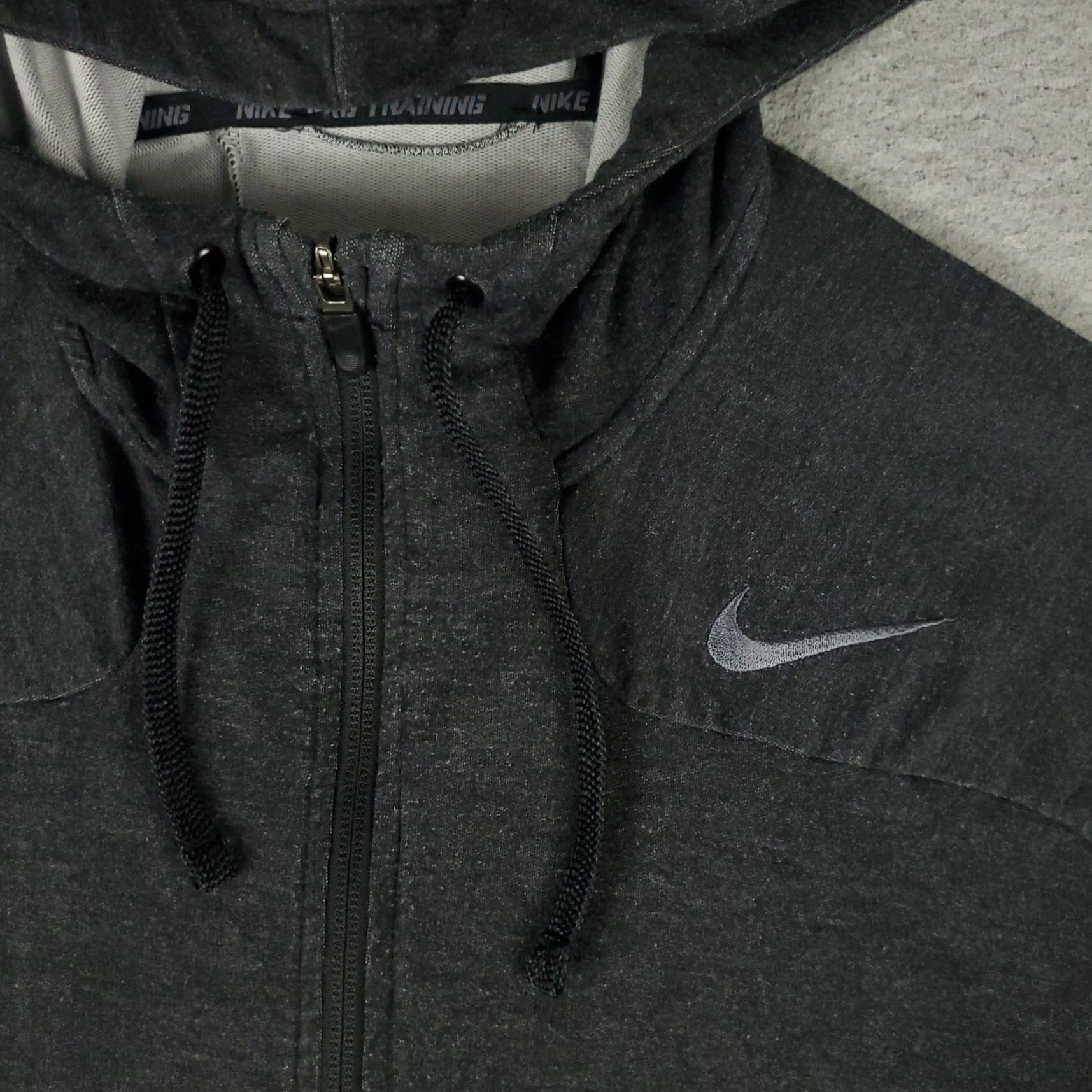 Nike VINTAGE Nike Men’s Hoodie Full Zip Sweatshirt 2XL Gray Cotton Knit Athletic Sports Size US XXL / EU 58 / 5 - 3 Thumbnail