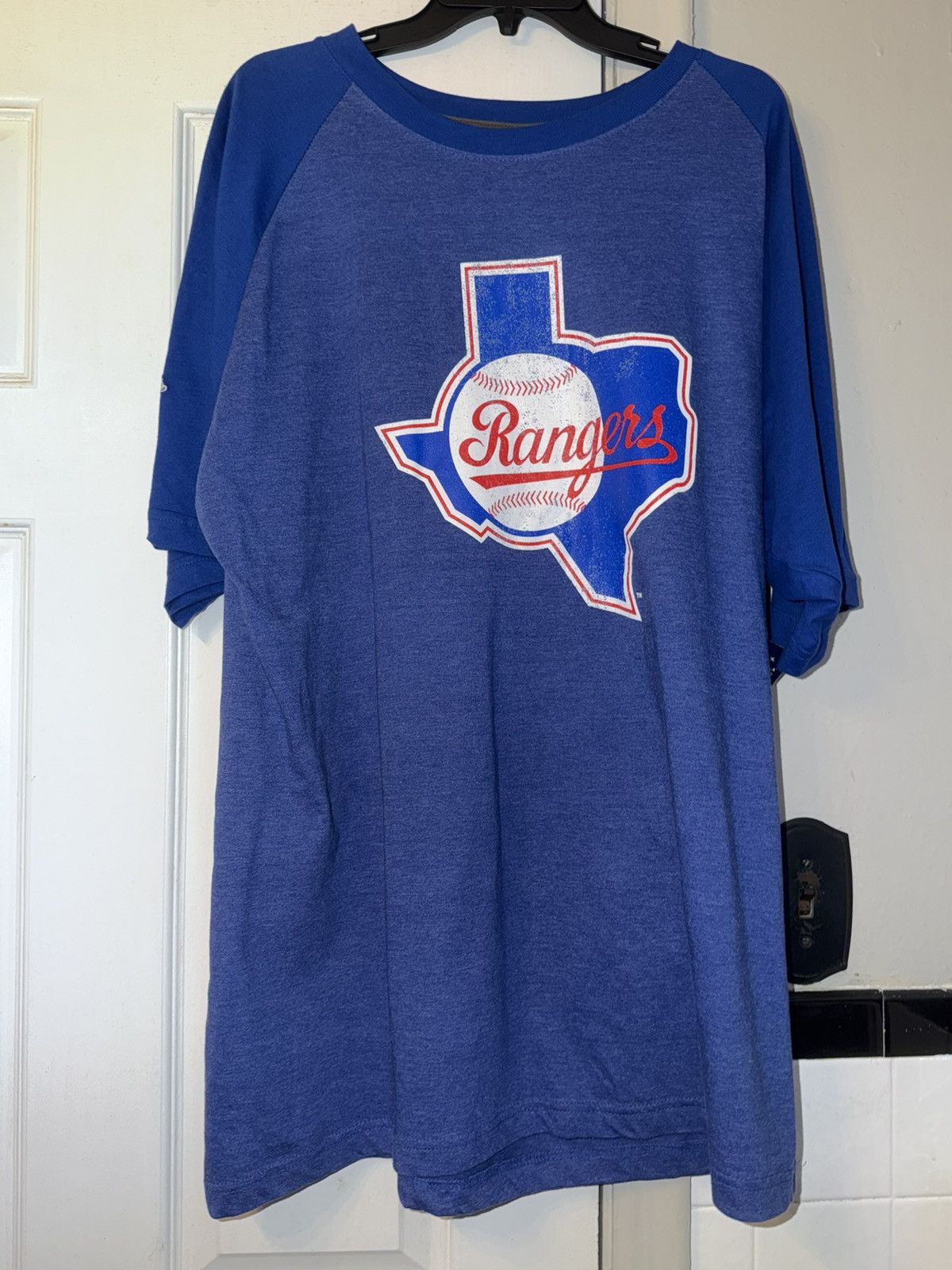 MLB MLB Baseball Stitches Texas Rangers T Shirt Men Size 3XL Size US XXL / EU 58 / 5 - 1 Thumbnail