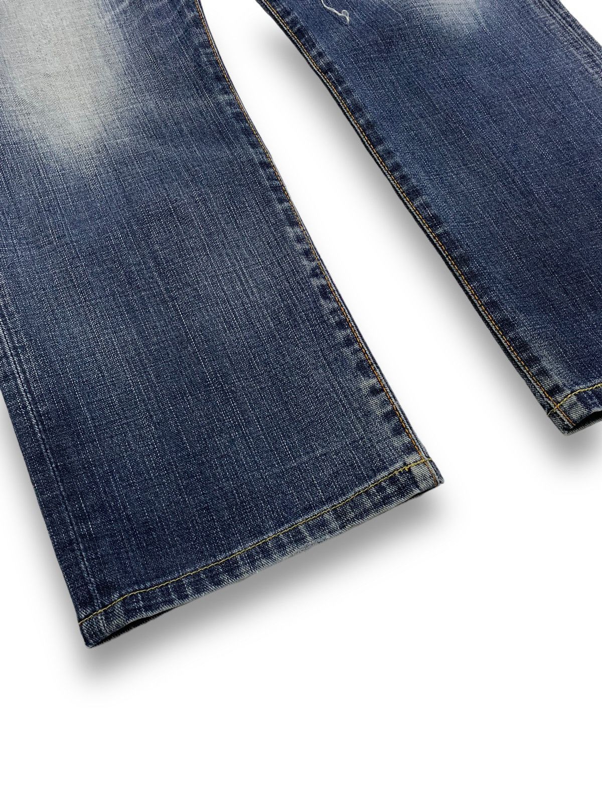 Edwin Vintage Edwin Blue Trip Relaxed Fit Distressed Grunge Jeans Size US 34 / EU 50 - 9 Thumbnail