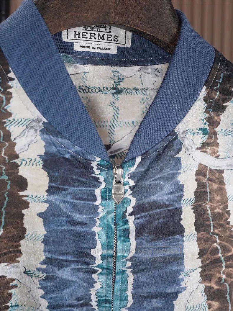 Hermes Hermes size 38 Men's Thin Printed Jacket Size US M / EU 48-50 / 2 - 4 Thumbnail