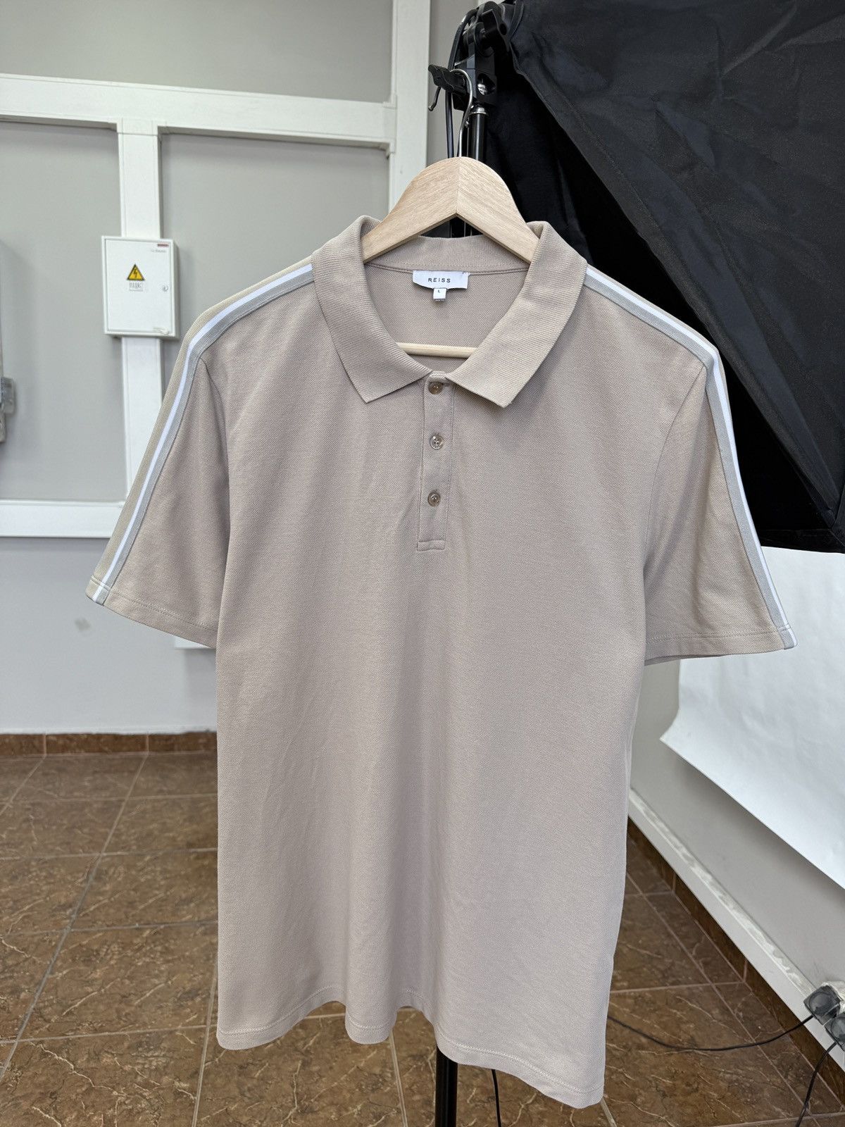 Reiss Reiss Classic Luxury Polo T-Shirt Size US L / EU 52-54 / 3 - 1 Thumbnail