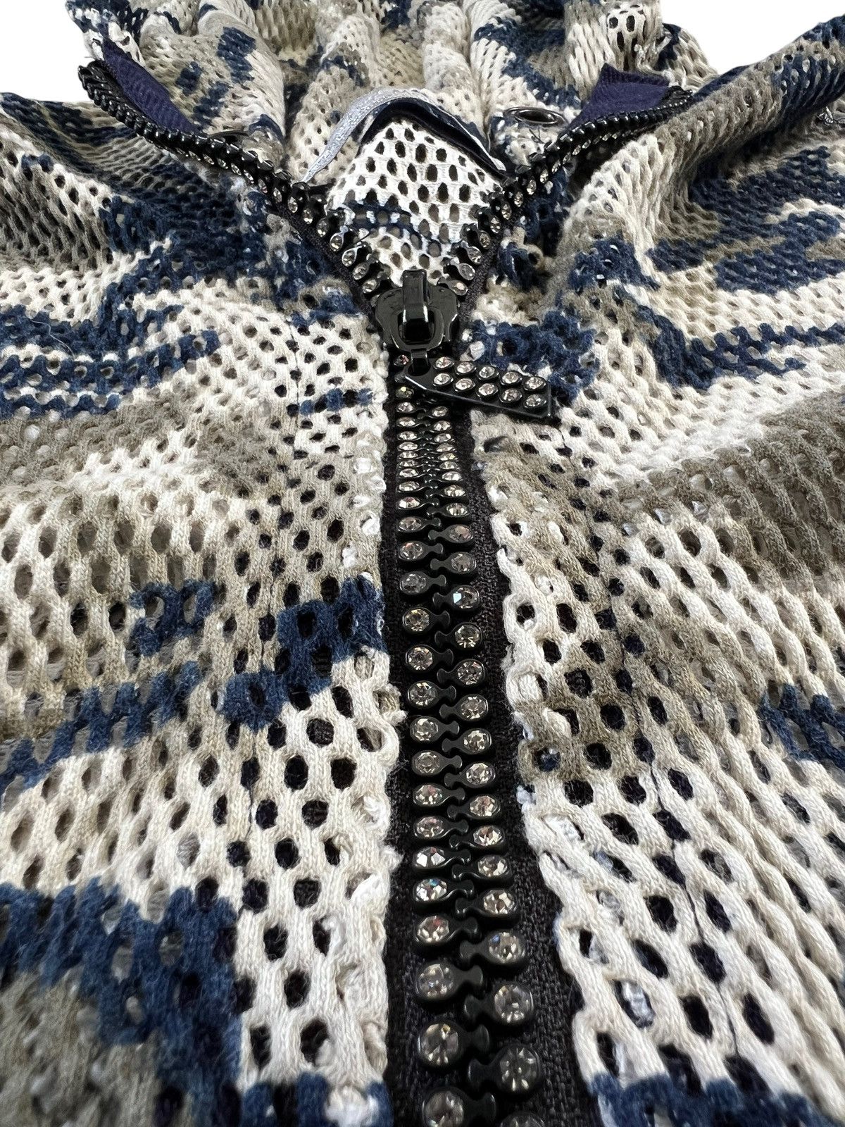 FranCisT MOR.K.S 1990 FranCisT MOR.K.S Camo Mesh Zipper Sweater Size US S / EU 44-46 / 1 - 8 Thumbnail