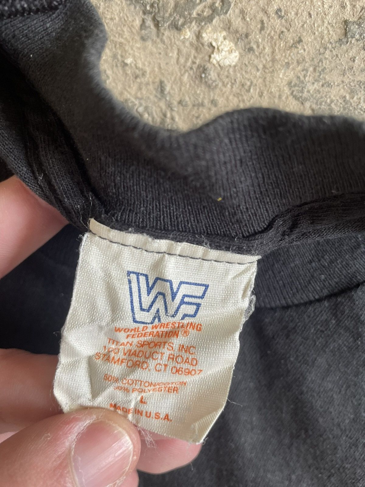 WWF 1992 WWF Wrestlemania VII single stitch tee Size US L / EU 52-54 / 3 - 3 Thumbnail