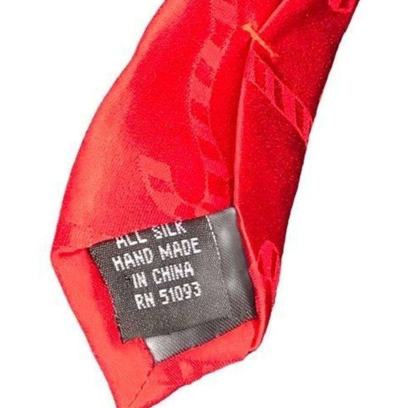 The Unbranded Brand Vintage Holiday Christmas Novelty Tie Silk Yule Tie Greeting Size ONE SIZE - 4 Thumbnail