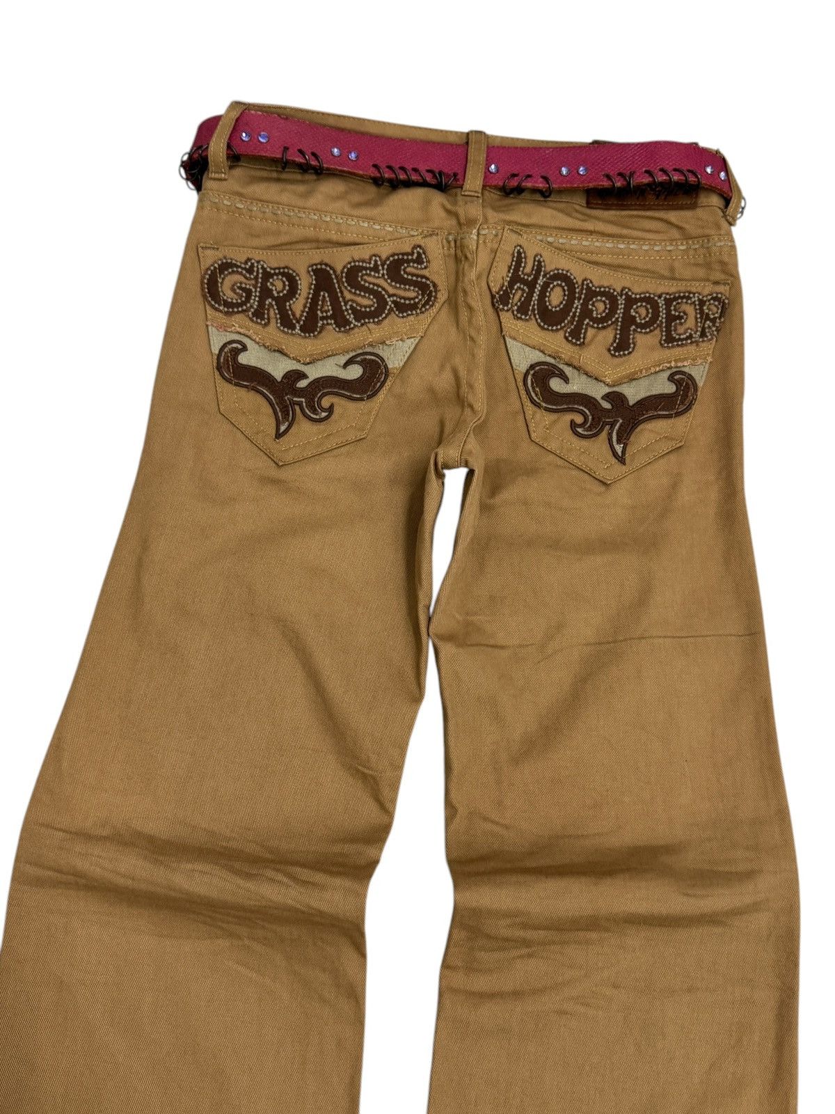 Hysteric Glamour × Japanese Brand × Seditionaries Flared GRASS HOPPER Seditionaries Back Embroidered Size US 28 / EU 44 - 12 Thumbnail