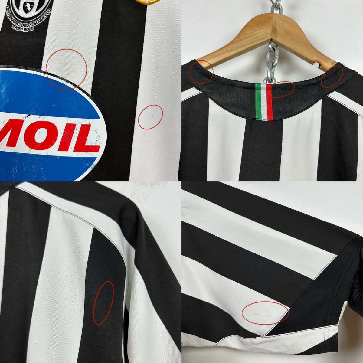 Nike 2005/06 Nike Juventus FC Total 90 Vintage Home Jersey Size US XL / EU 56 / 4 - 24 Thumbnail