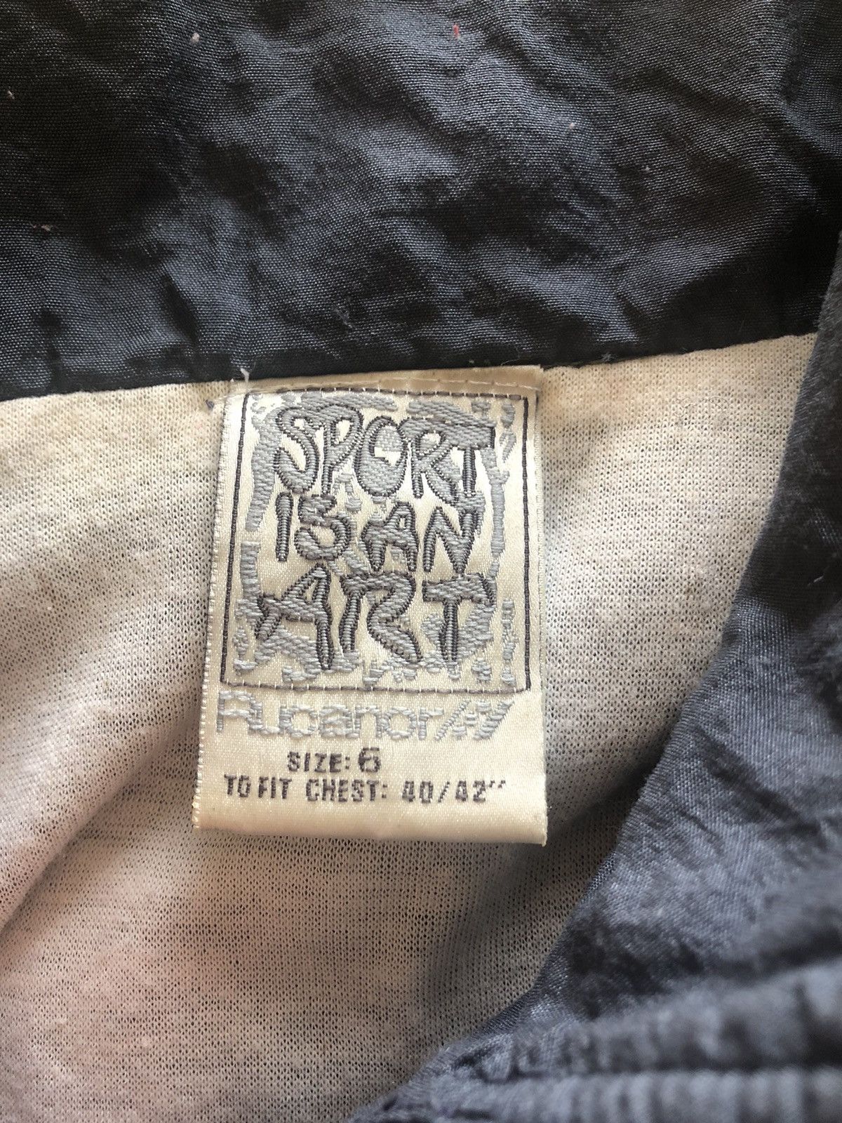 Vintage RUCANOR ATHLETICS VINTAGE RARE SPORT LIGHT RAIN JACKET Size US L / EU 52-54 / 3 - 5 Thumbnail