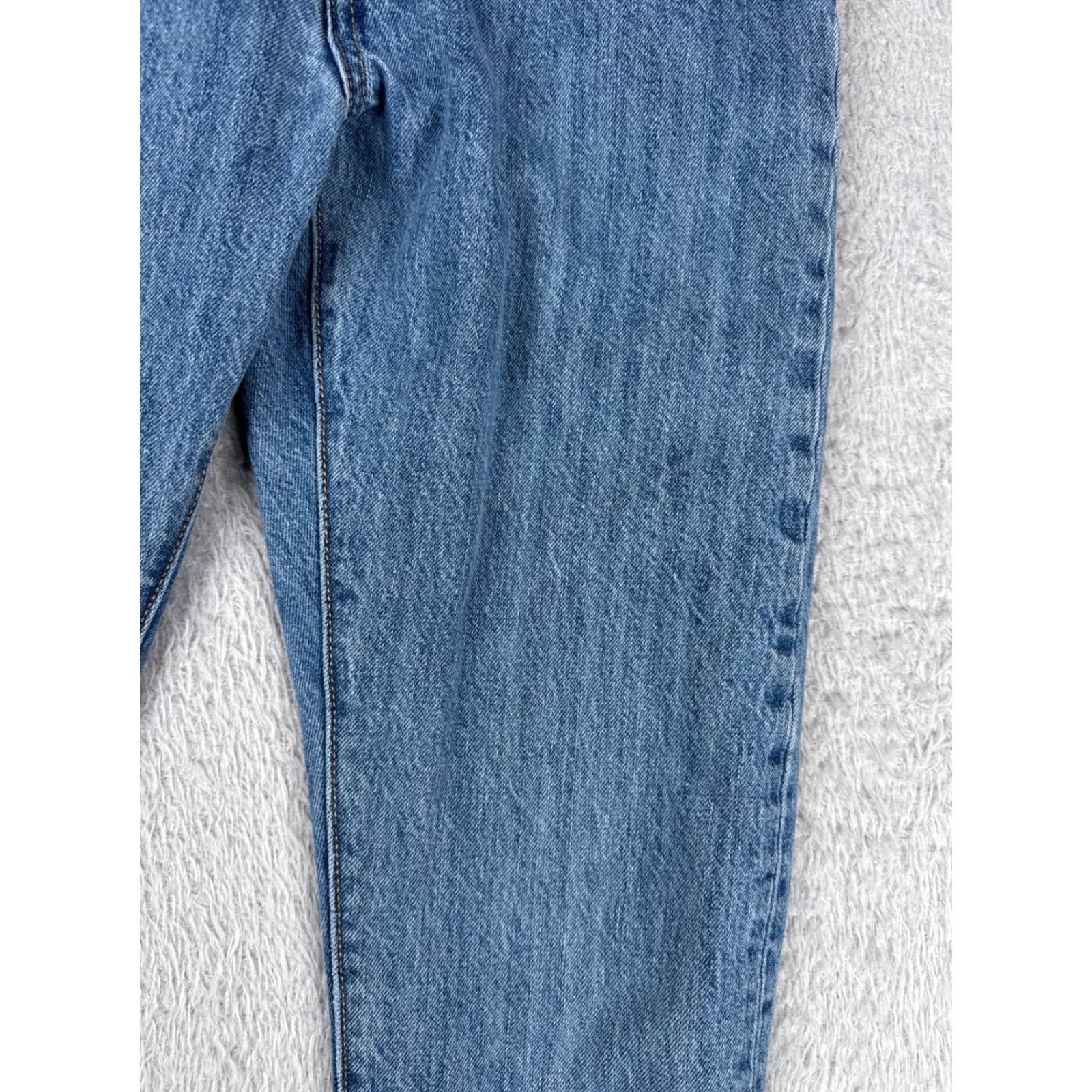 Levi's 501 Skinny Jeans Women Blue Denim Size 25 Retro Cotton Distressed Stretch Slim Fit
