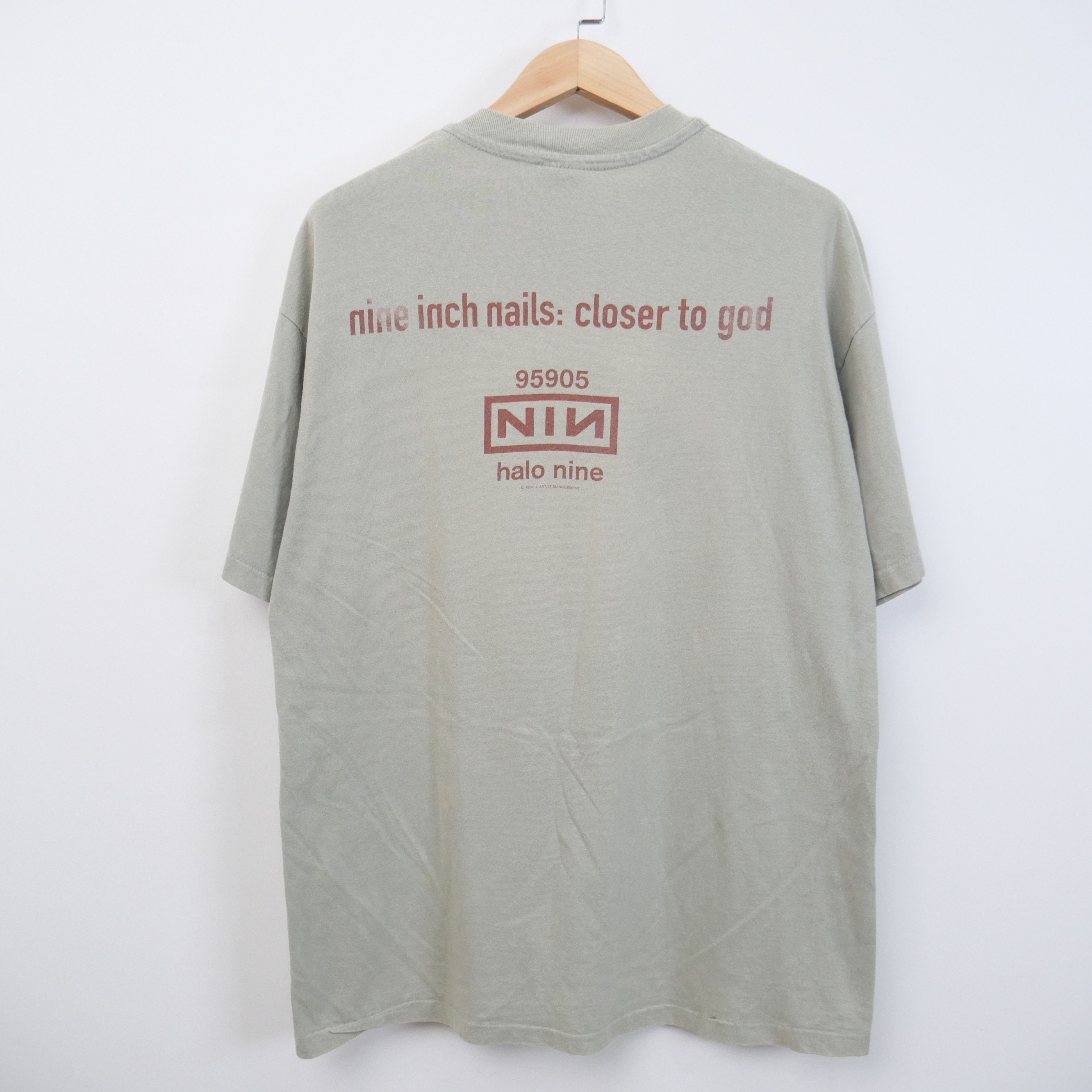 Other Vintage NIN 90’s Shirt Size US XL / EU 56 / 4 - 2 Thumbnail