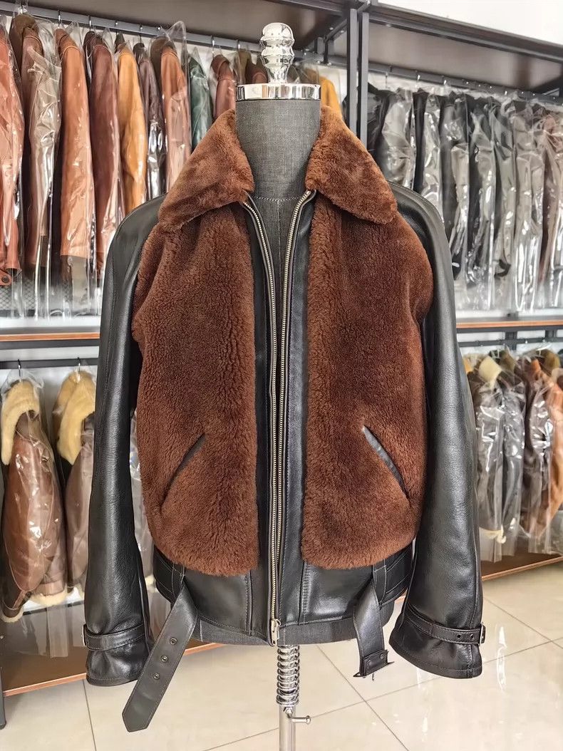 The Real McCoy's the real mccoys Size 38Brown Bear Leather Jacket Size US M / EU 48-50 / 2 - 1 Thumbnail