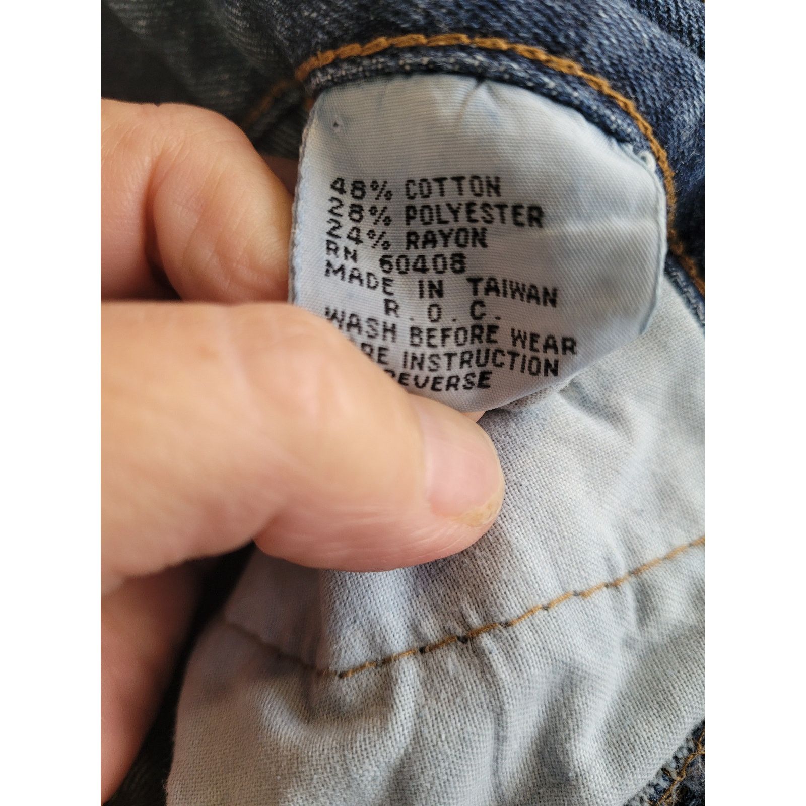 Other Braxton Vintage Women Jeans Logo Excellent SZ 8 Size 30" / US 8 / IT 44 - 6 Thumbnail