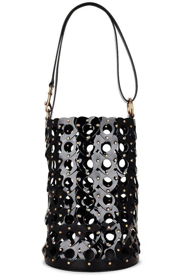 Saint Laurent Paris o1bcso1str0425 Size: OS/Bo Seau Coeur in Black Size ONE SIZE - 1 Thumbnail