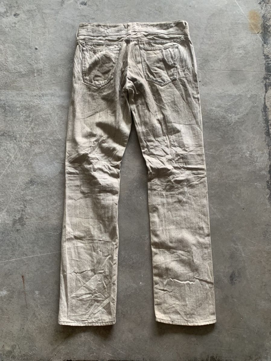 If Six Was Nine × Le Grande Bleu (L.G.B.) × Vanquish VANQUISH GOLD coal wash distressed jeans Size US 34 / EU 50 - 2 Thumbnail